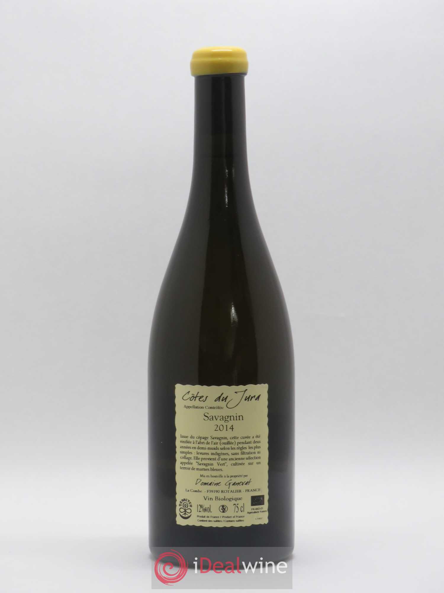 Côtes du Jura Les Chalasses Marnes Bleues Jean-François Ganevat (Domaine) 2014 - Lot de 1 bouteille - 1