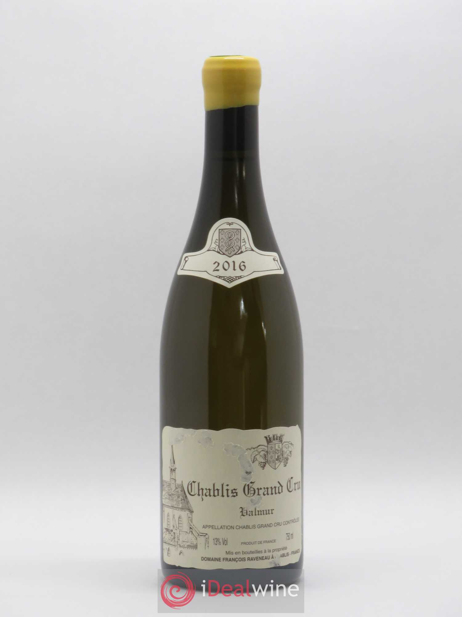 Chablis Grand Cru Valmur Raveneau (Domaine) 2016 - Lot de 1 bouteille - 0