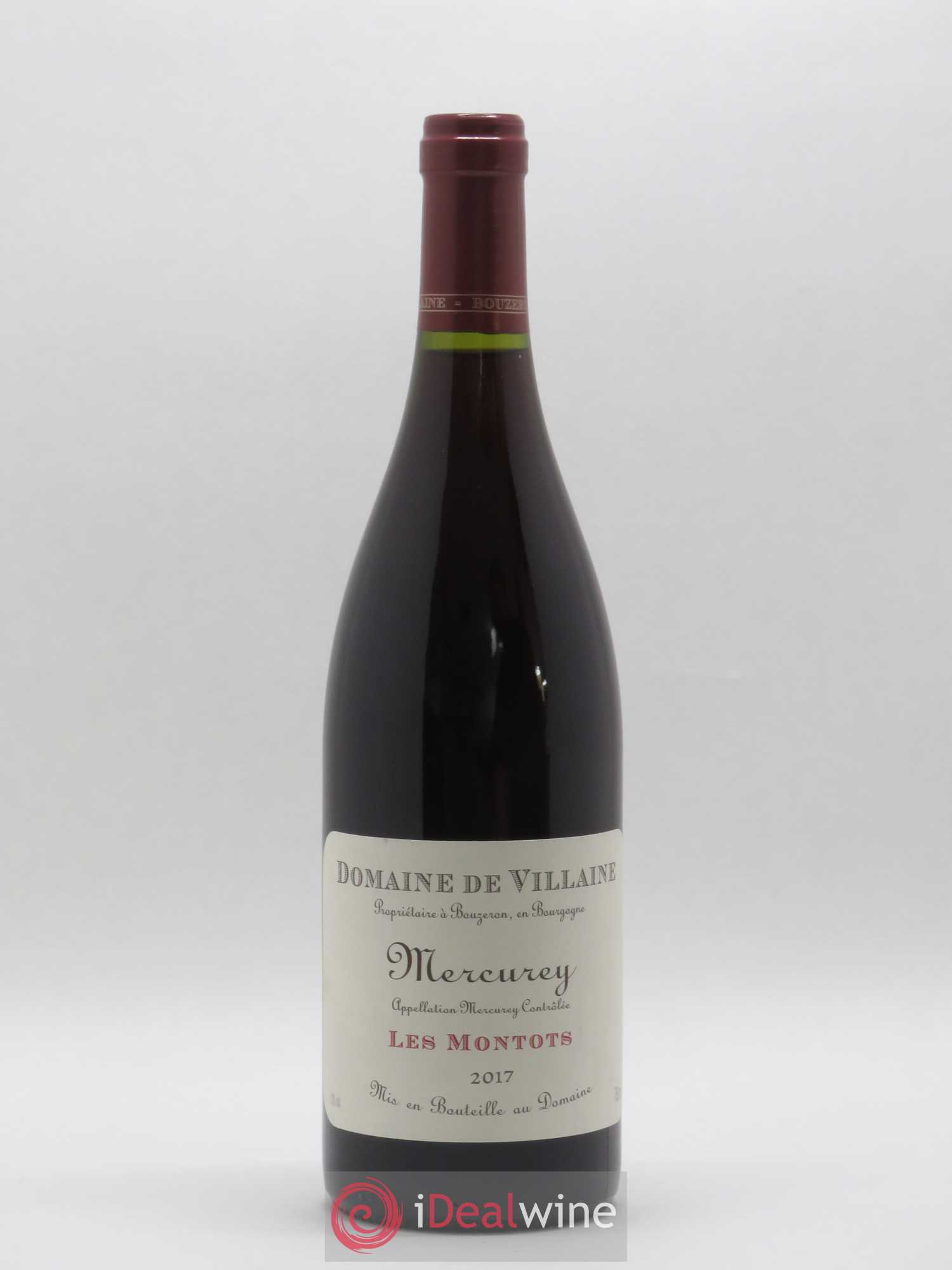 Mercurey Les Montots Domaine de Villaine 2017 - Lot de 1 bouteille - 0