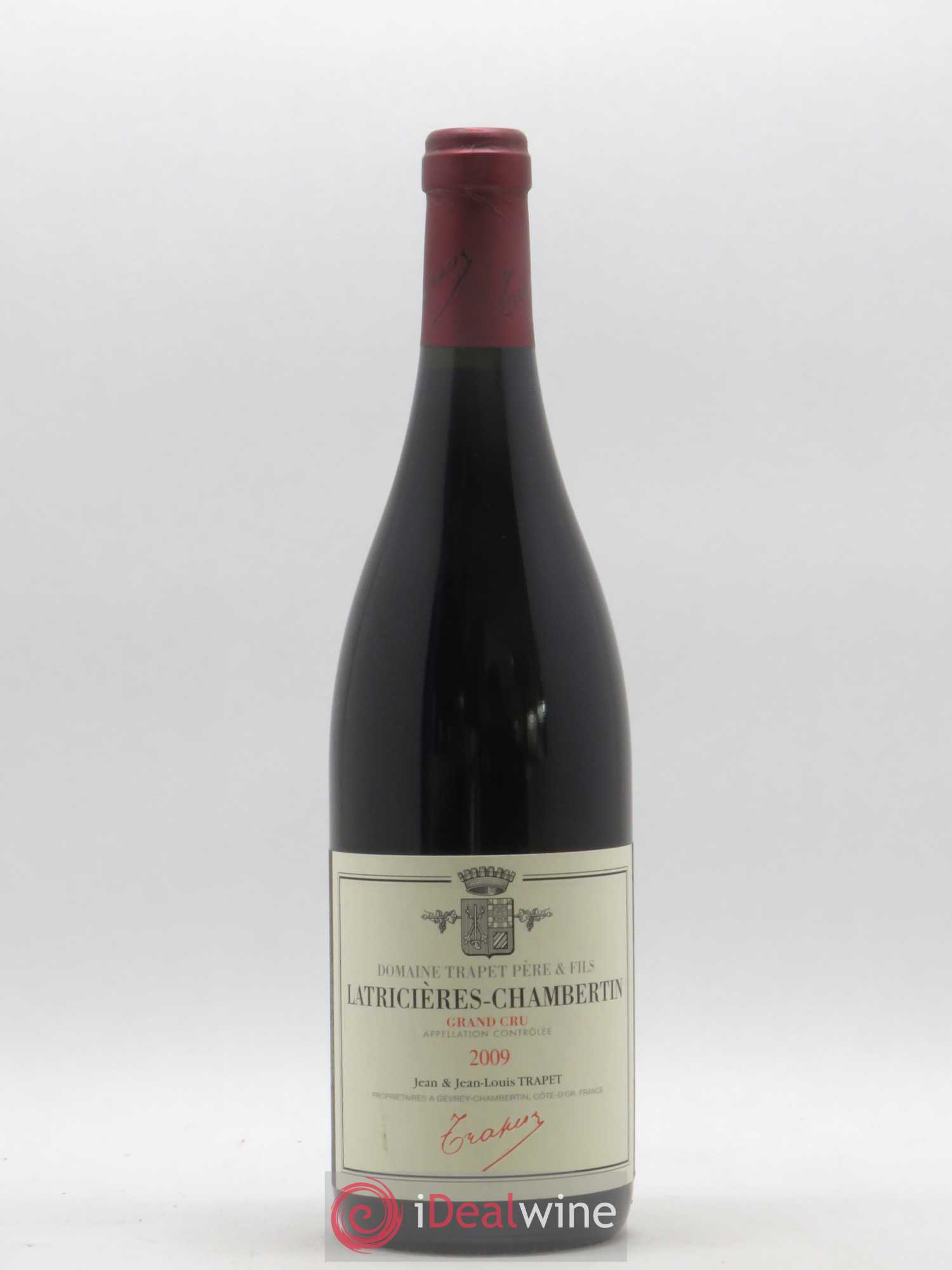 Latricières-Chambertin Grand Cru Domaine Trapet 2009 - Lot de 1 bouteille - 0