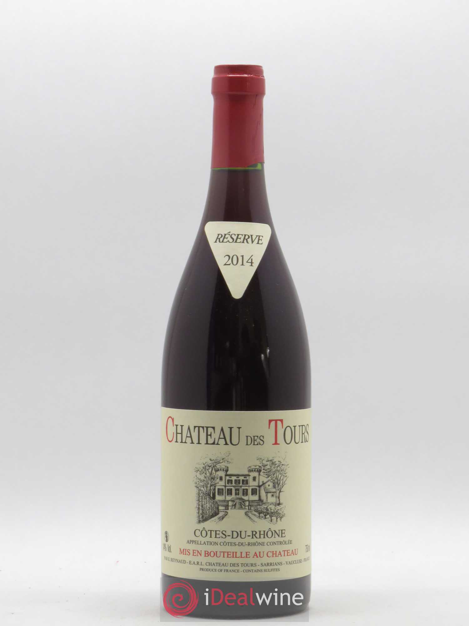Côtes-du-Rhône Château des Tours Emmanuel Reynaud 2014 - Lot de 1 bouteille - 0