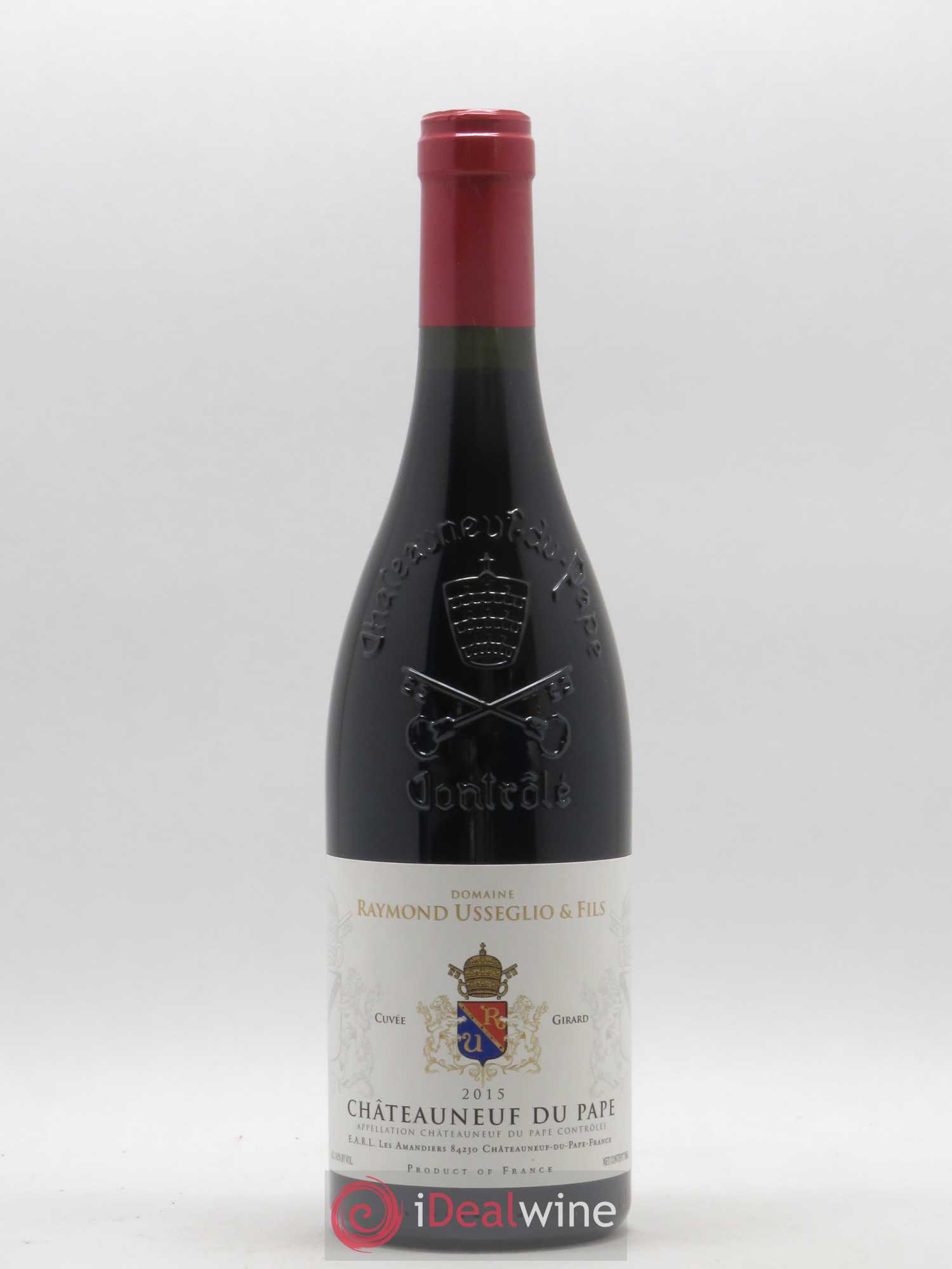 Châteauneuf-du-Pape Tradition Pierre Usseglio & Fils Cuvée Girard 2015 - Lot de 1 bouteille - 0