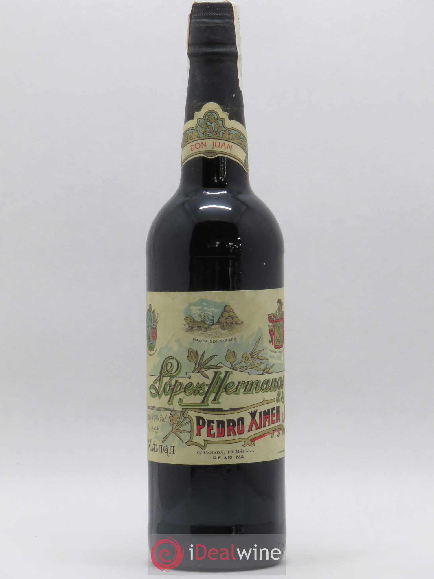 Malaga Pedro Ximenez Don Juan Lopez Hermanos - Posten von 1 Flasche - 0