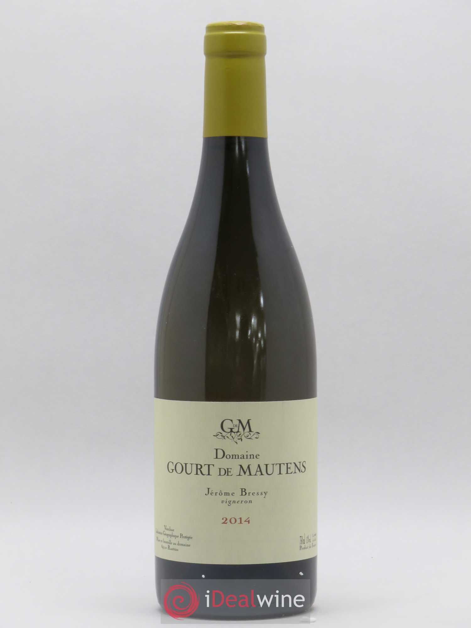 Vaucluse (Vin de Pays de Vaucluse) Domaine Gourt de Mautens - Jérôme Bressy 2014 - Lot de 1 bouteille - 0
