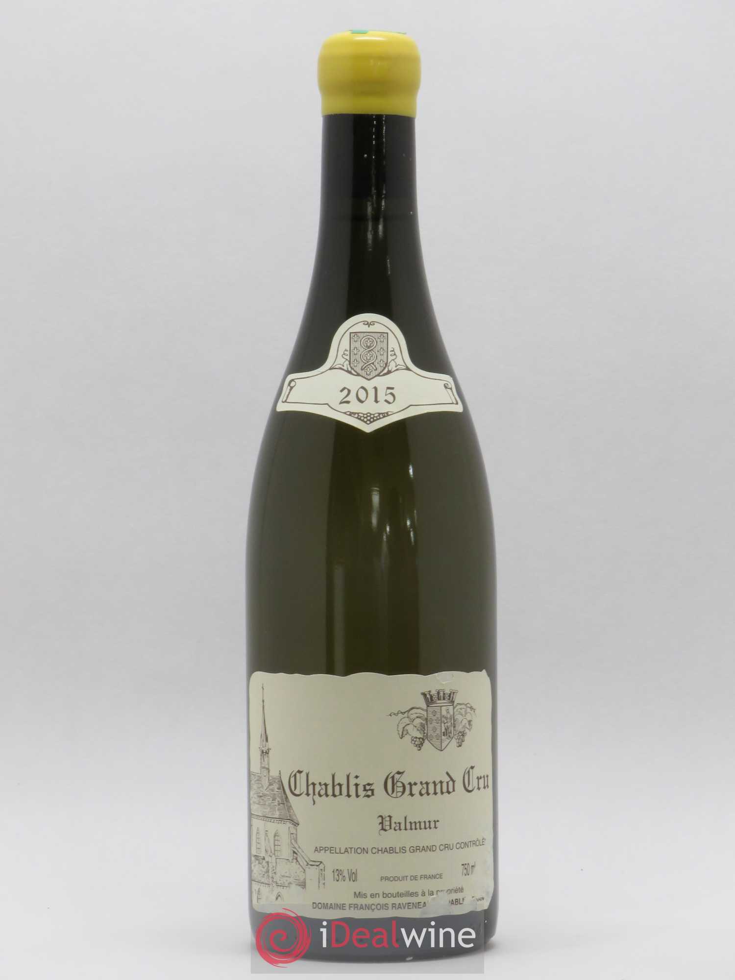 Chablis Grand Cru Valmur Raveneau (Domaine) 2015 - Lot de 1 bouteille - 0