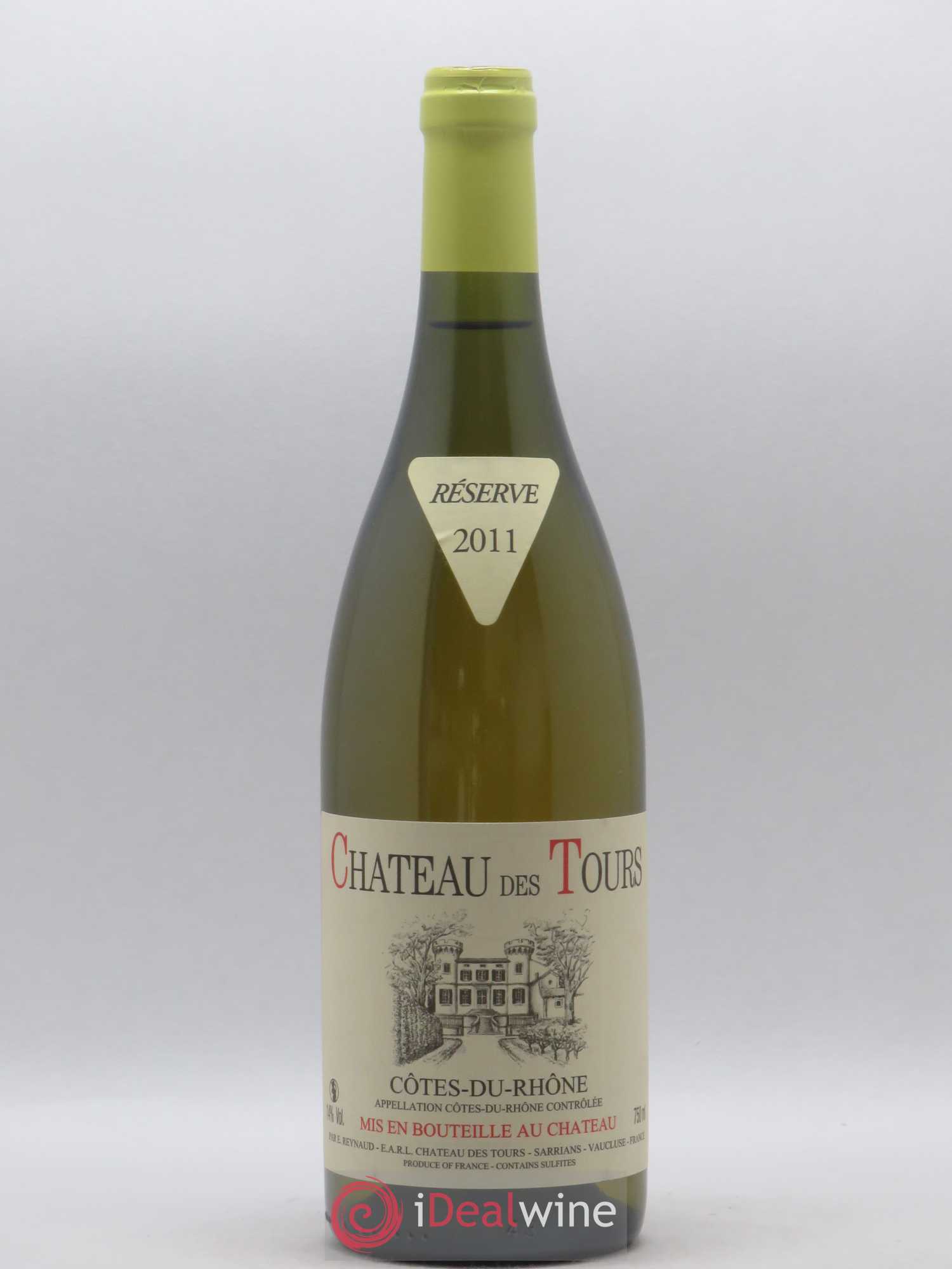 Côtes-du-Rhône Château des Tours Emmanuel Reynaud 2011 - Lot de 1 bouteille - 0