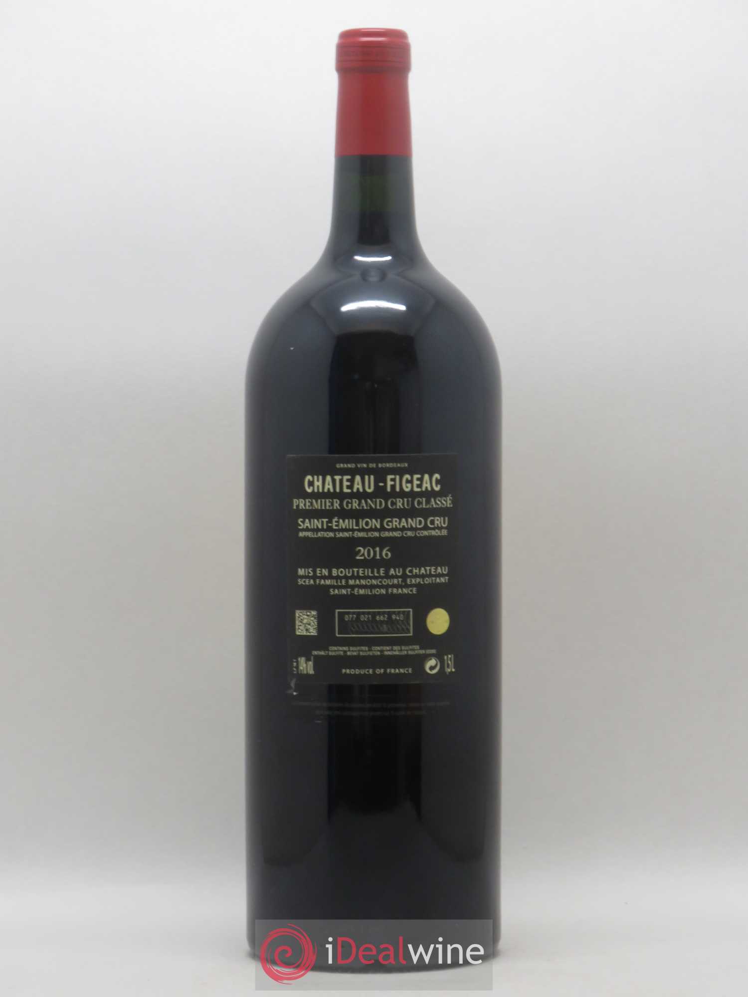 Château Figeac 1er Grand Cru Classé A 2016 - Lot de 1 magnum - 1
