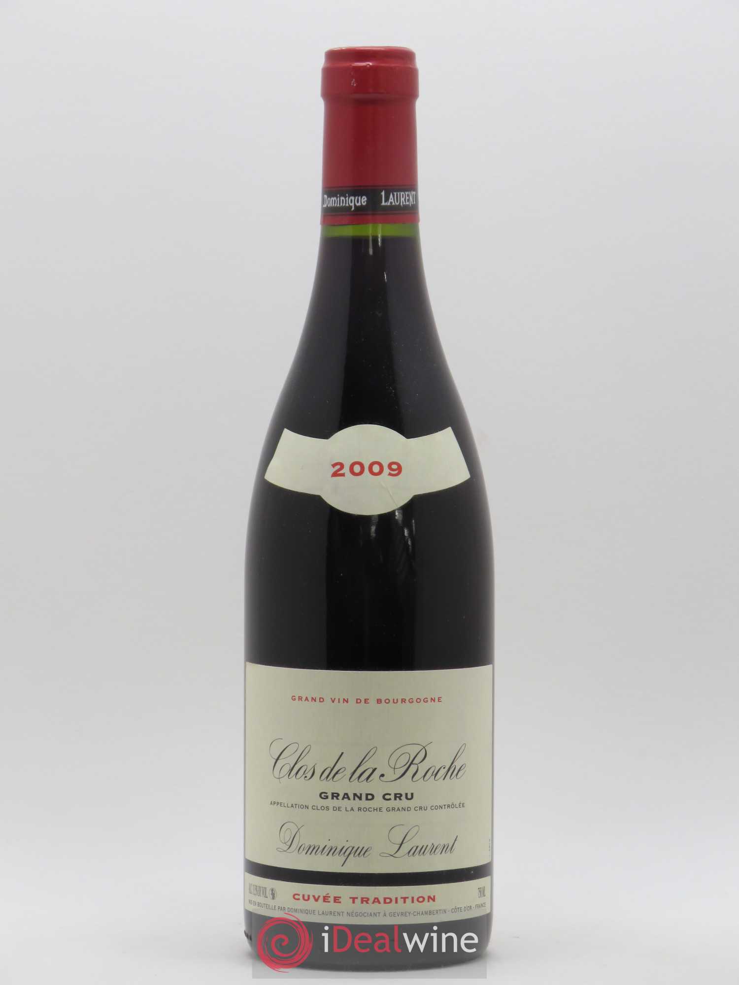 Clos de la Roche Grand Cru Dominique Laurent Cuvée Tradition 2009 - Lot de 1 bouteille - 0