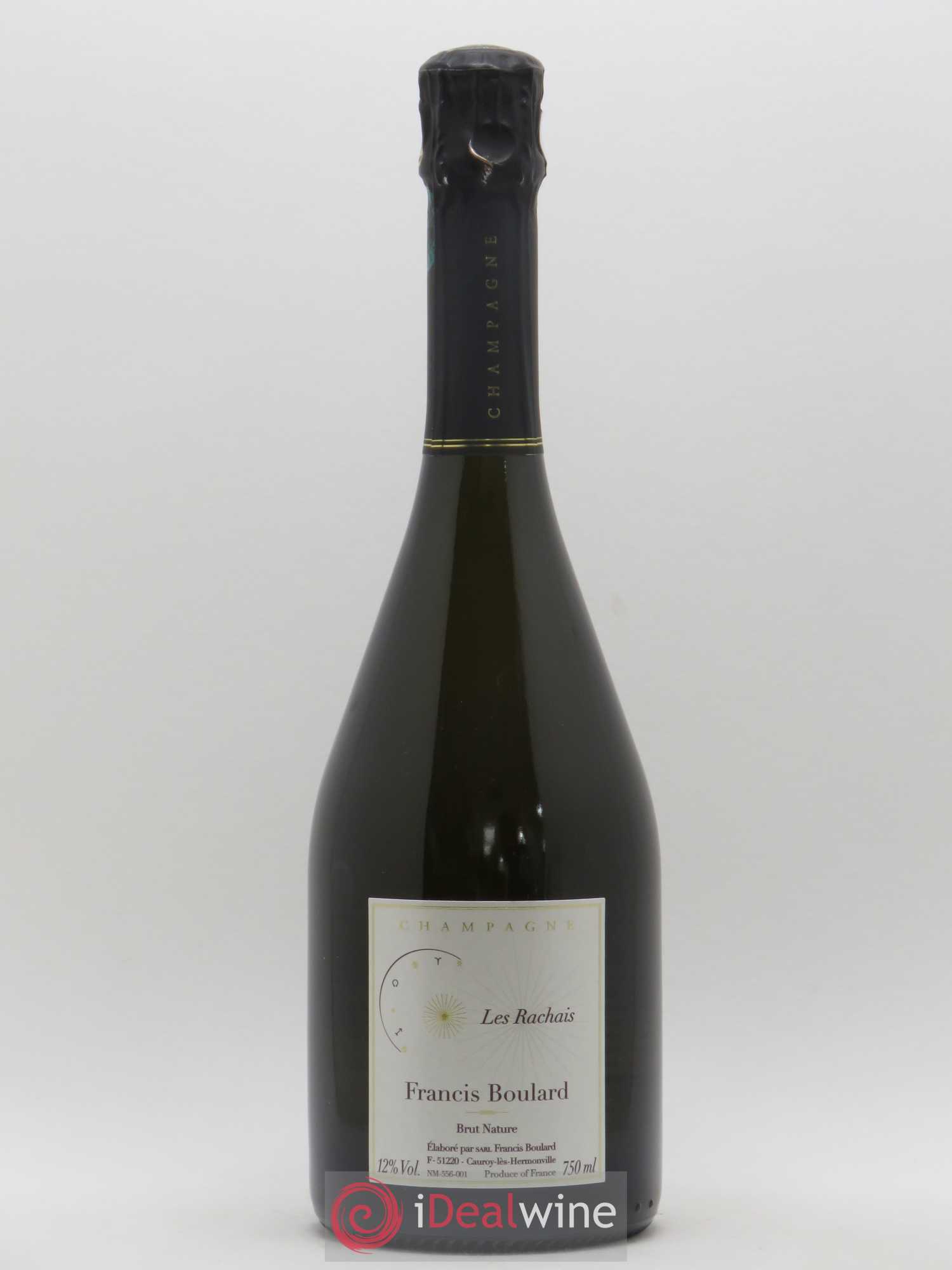 Les Rachais Francis Boulard Brut Nature 2010 - Lot de 1 bouteille - 0