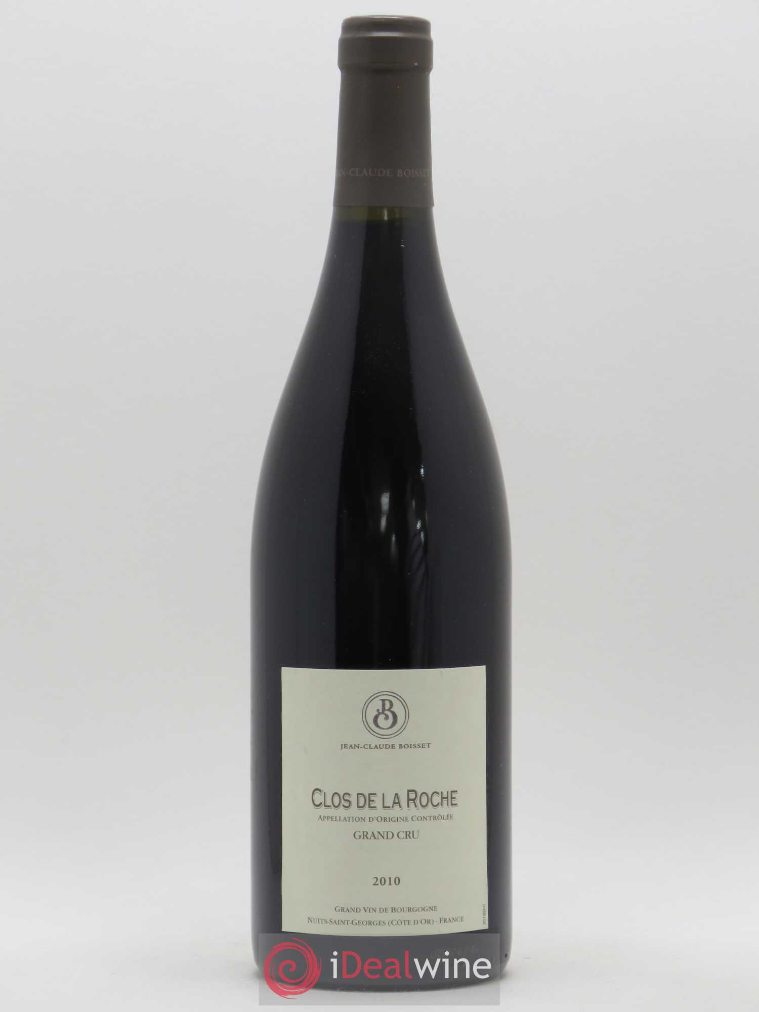 Clos de la Roche Grand Cru J.C. Boisset 2010 - Lot de 1 bouteille - 0