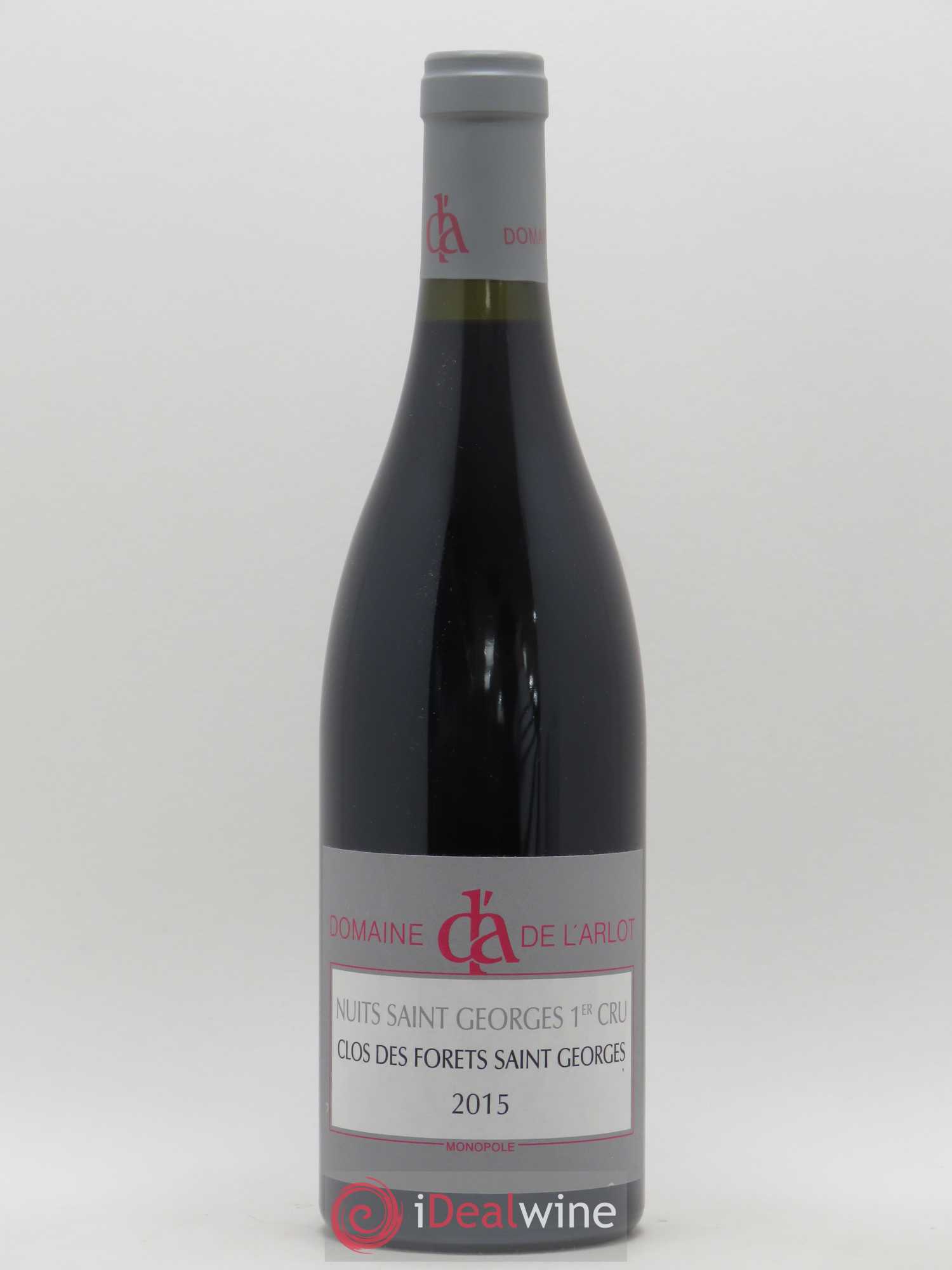 Nuits-Saint-Georges 1er Cru Clos des Forêts Saint-Georges Domaine de l'Arlot 2015 - Lot de 1 bouteille - 0