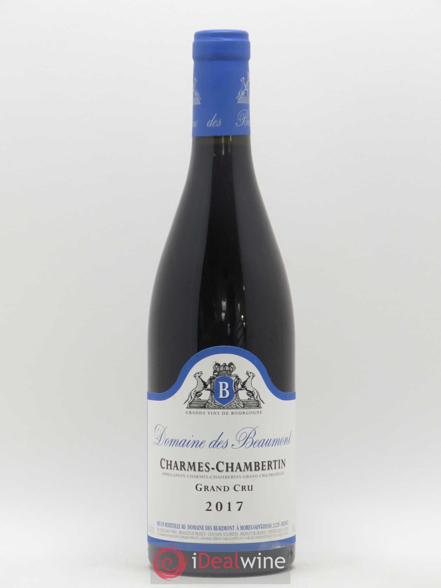 Charmes-Chambertin Grand Cru Domaine des Beaumonts 2017 - Posten von 1 Flasche - 0