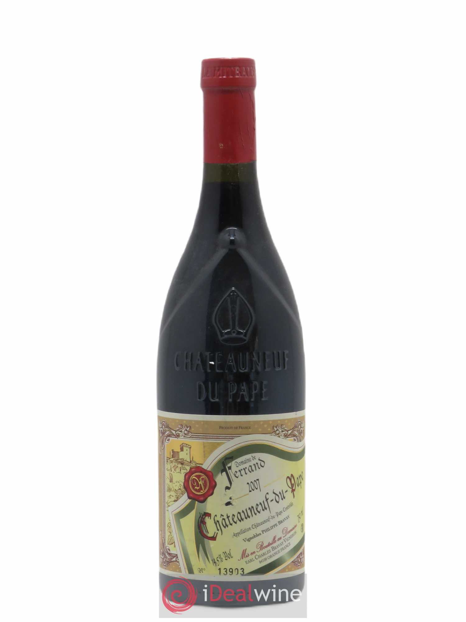 Châteauneuf-du-Pape Domaine de Ferrand 2007 - Lot de 1 bouteille - 0