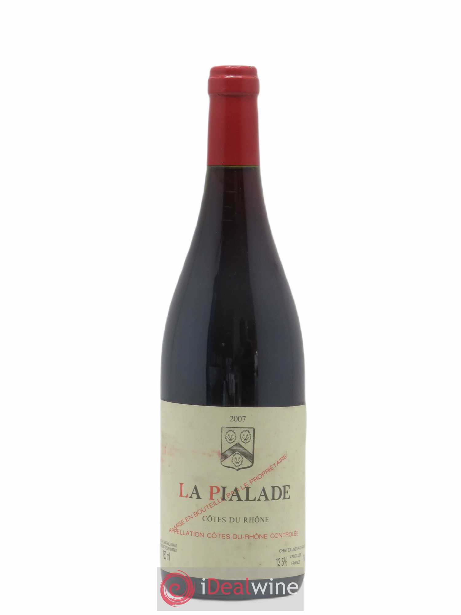 Côtes-du-Rhône La Pialade Emmanuel Reynaud 2007 - Lot de 1 bouteille - 0