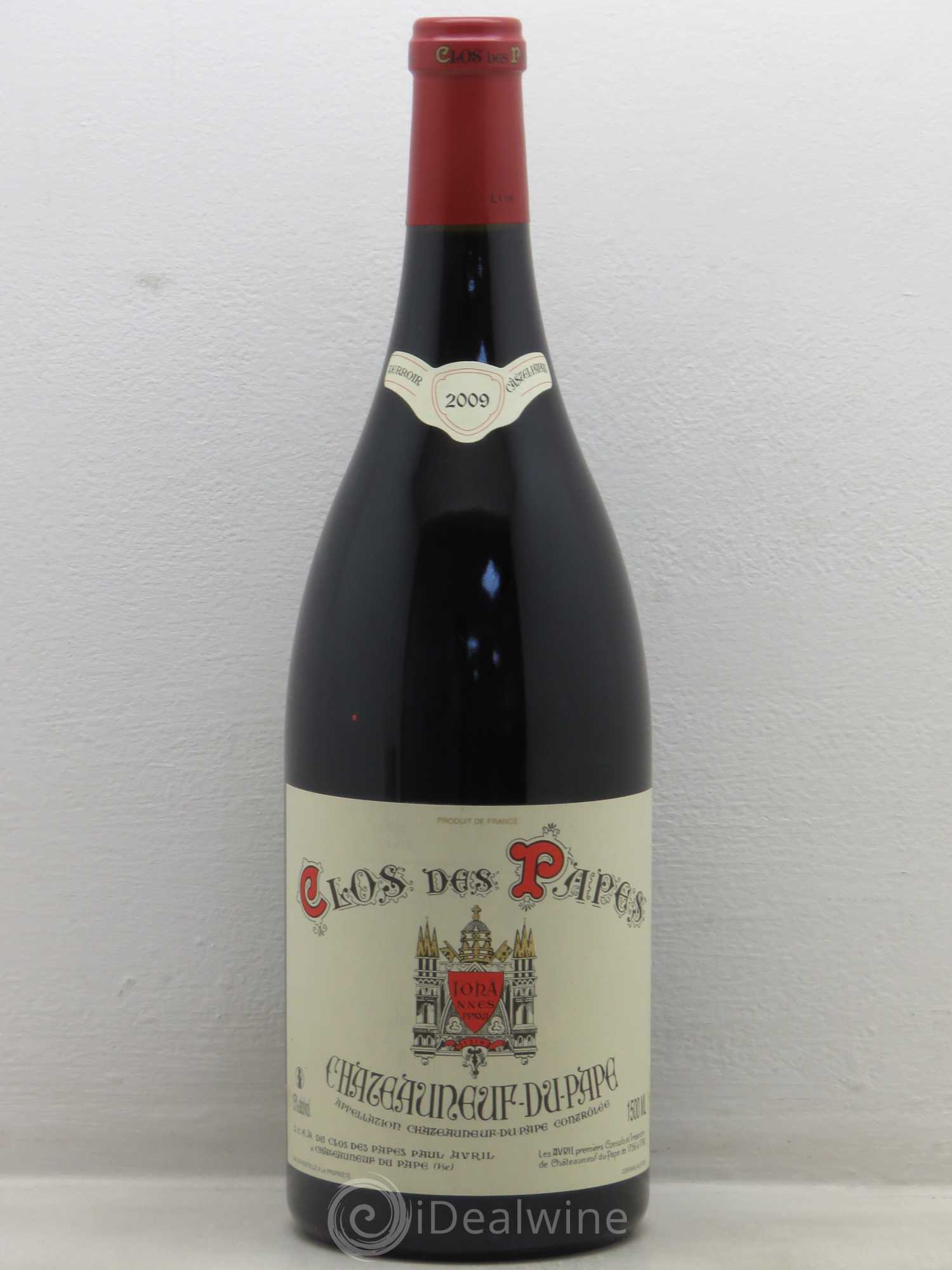 Châteauneuf-du-Pape Clos des Papes - Paul Avril 2009 - Lot de 1 magnum - 0