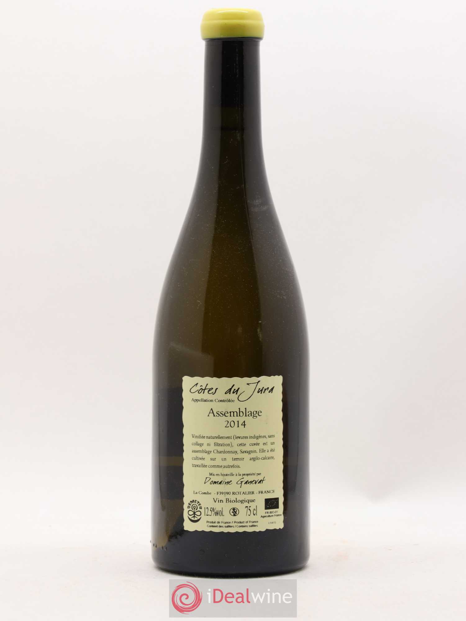 Côtes du Jura Cuvée Orégane Jean-François Ganevat (Domaine) 2014 - Lot de 1 bouteille - 1