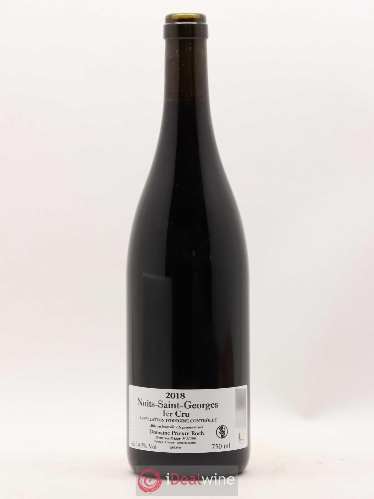 Nuits-Saint-Georges 1er Cru Vieilles Vignes Prieuré Roch 2018 - Lot de 1 bouteille - 1