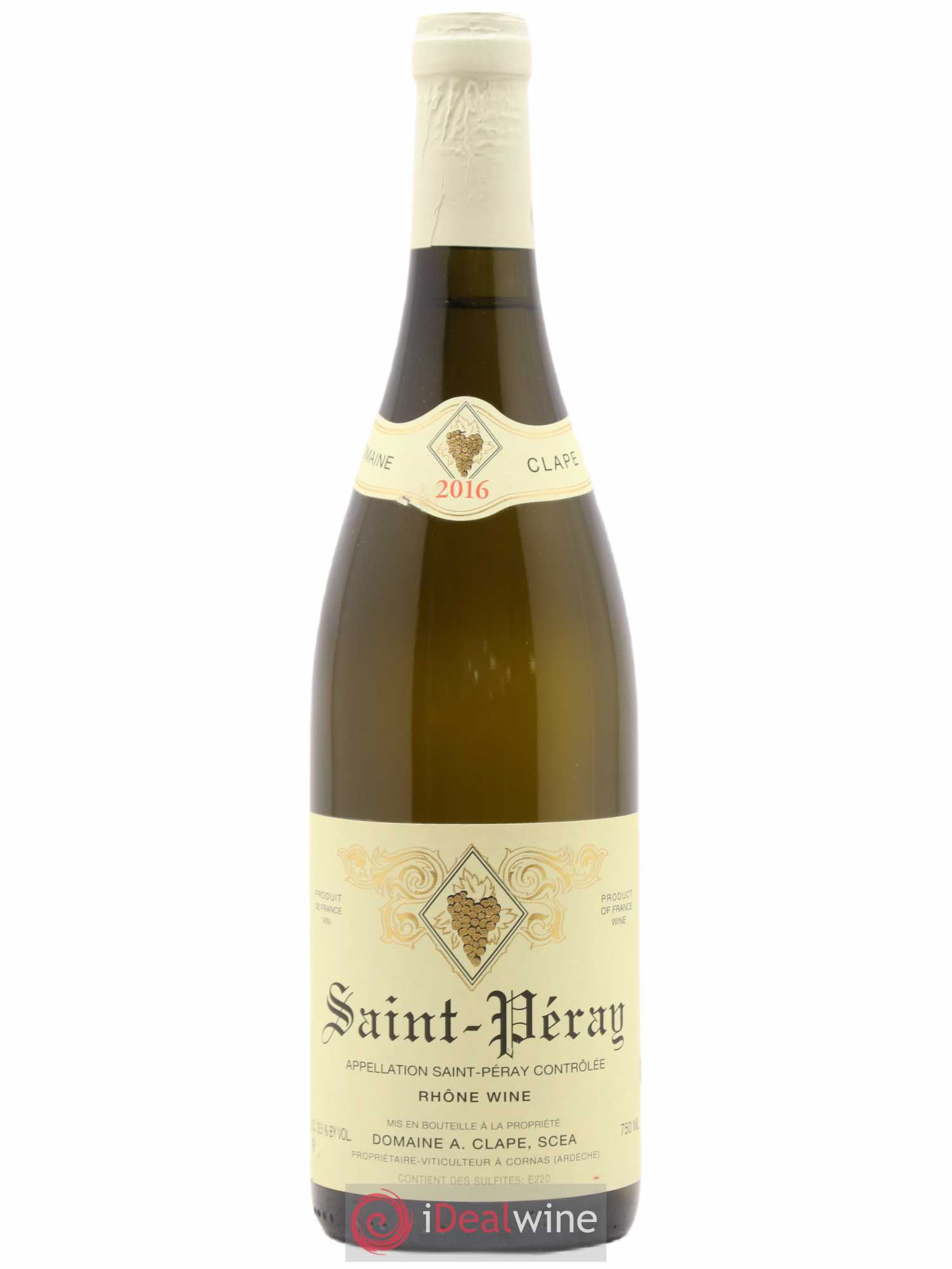 Saint-Péray Auguste Clape 2016 - Lot de 1 bouteille - 0