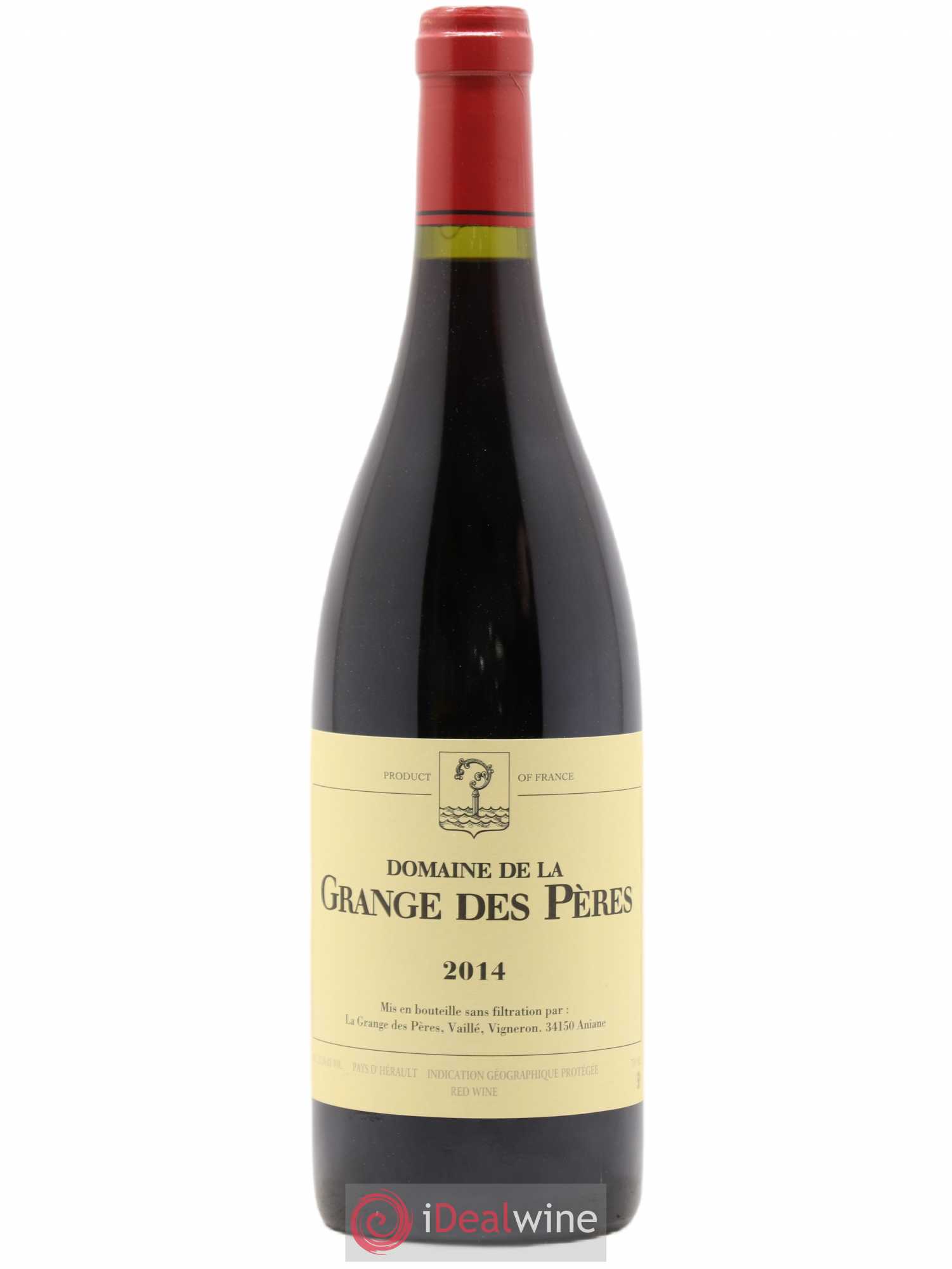 Pays d'Hérault Grange des Pères Laurent Vaillé 2014 - Lot de 1 bouteille - 0