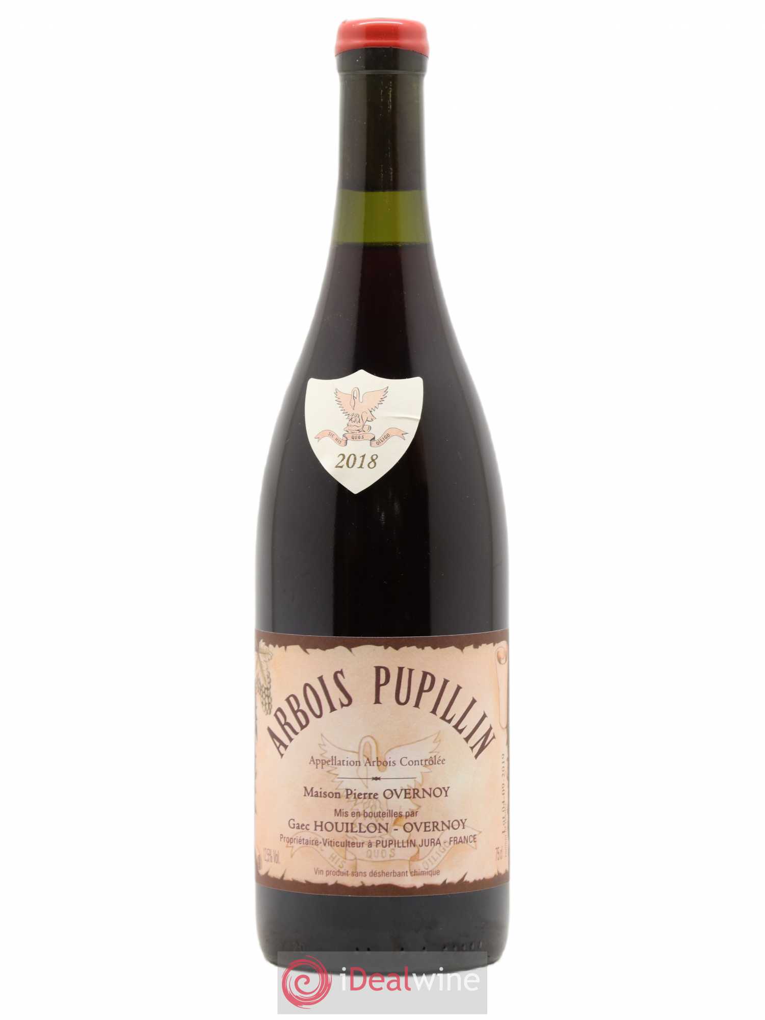 Arbois-Pupillin Poulsard (cire rouge) Overnoy-Houillon (Domaine) 2018 - Lot de 1 bouteille - 0