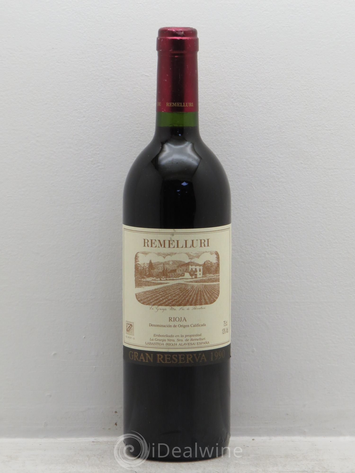 Rioja DOCA Gran reserva Remelluri 1990 - Posten von 1 Flasche - 0