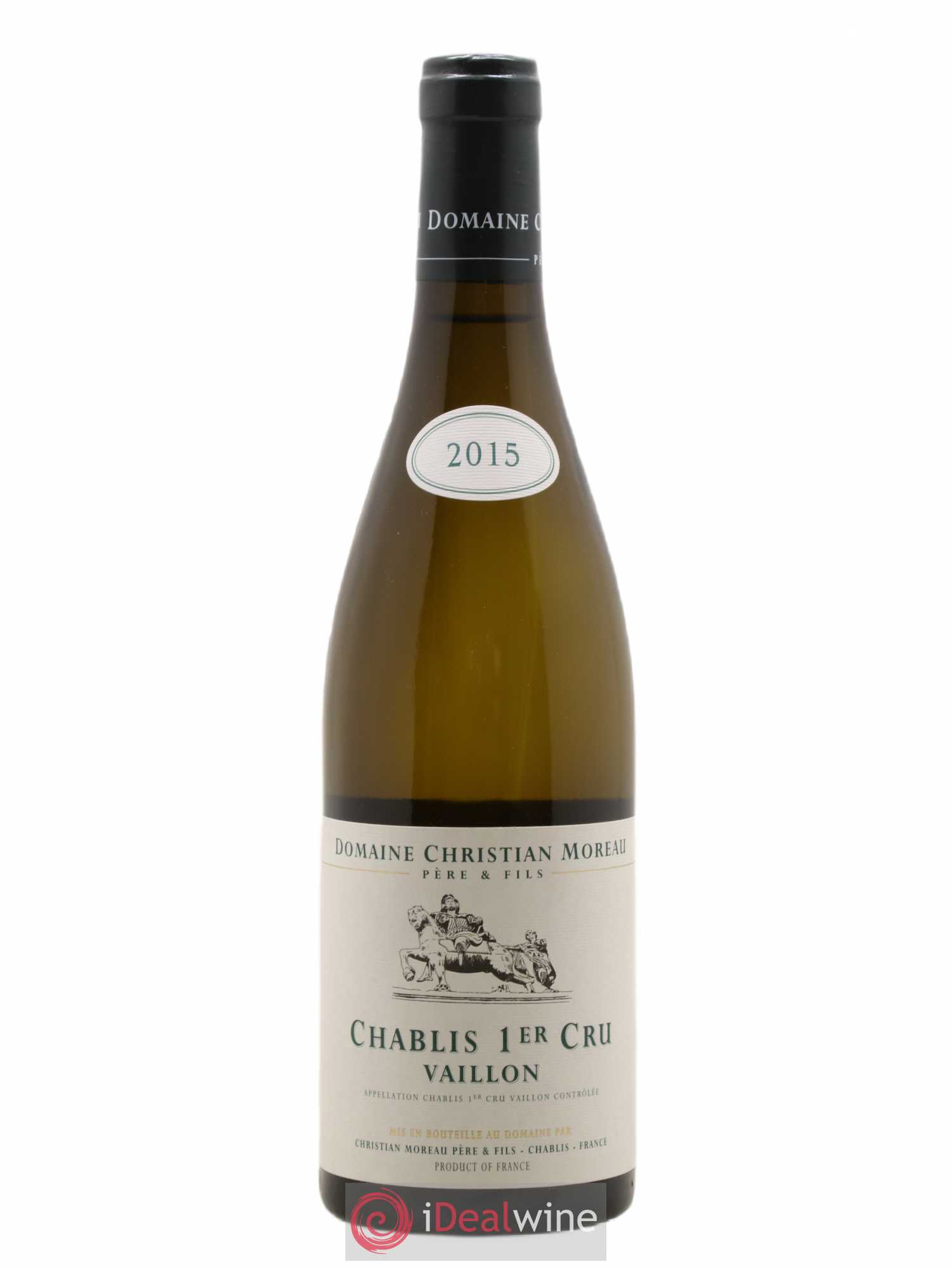 Chablis 1er Cru Vaillons Christian Moreau 2015 - Posten von 1 Flasche - 0