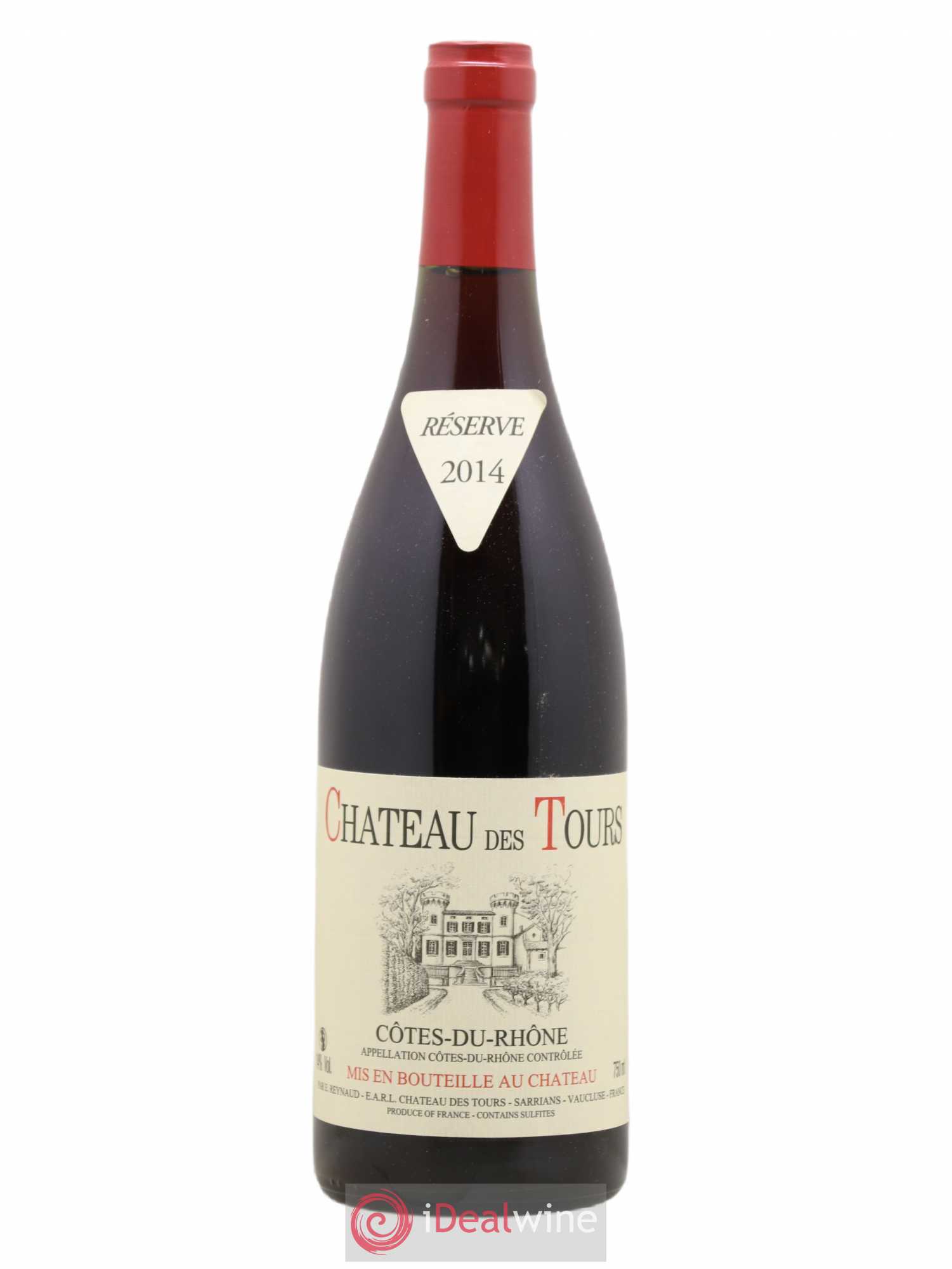 Côtes-du-Rhône Château des Tours Emmanuel Reynaud 2014 - Lot de 1 bouteille - 0