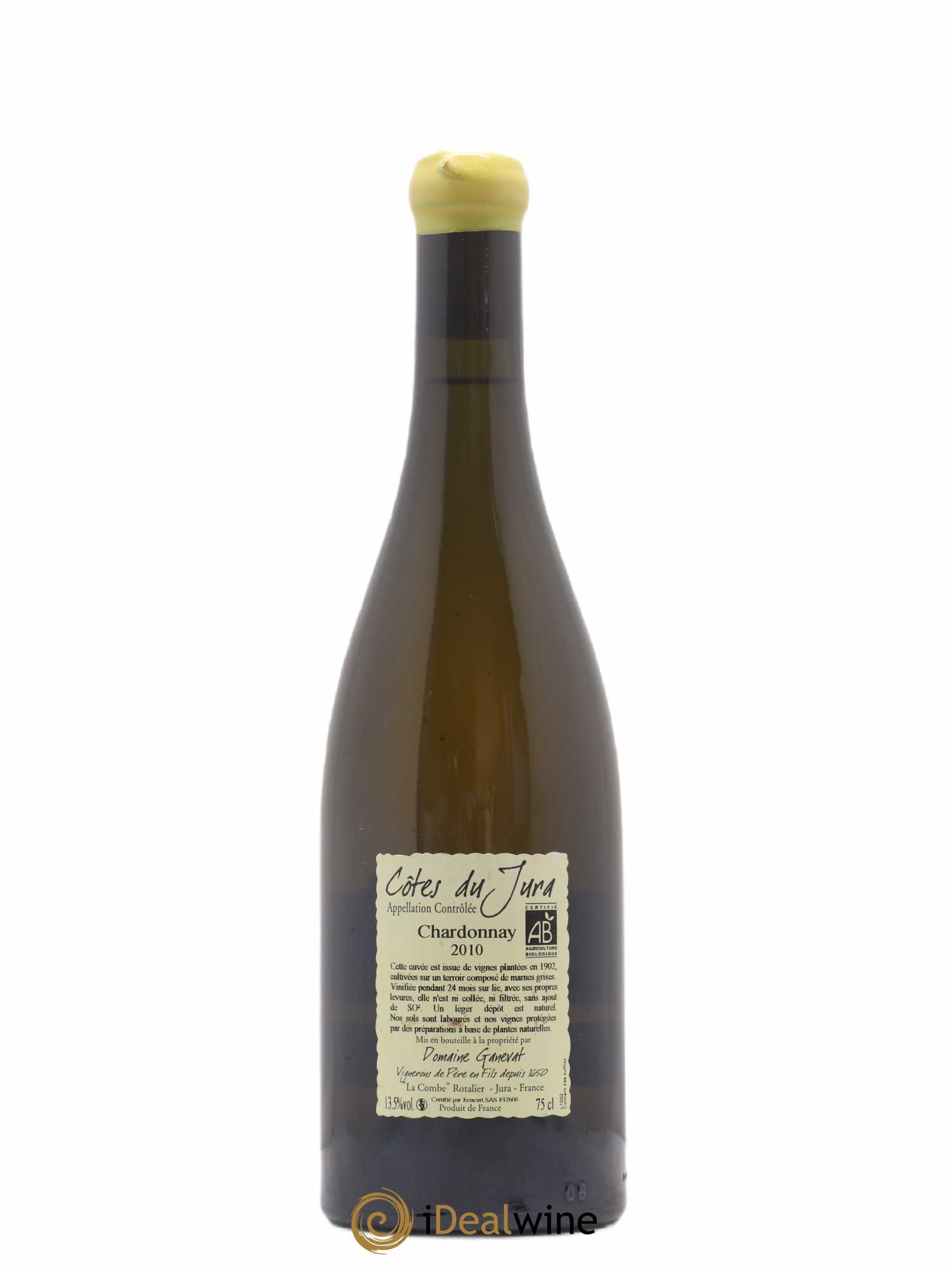 Côtes du Jura Les Chalasses Vieilles Vignes Jean-François Ganevat (Domaine) 2010 - Lot de 1 bouteille - 1