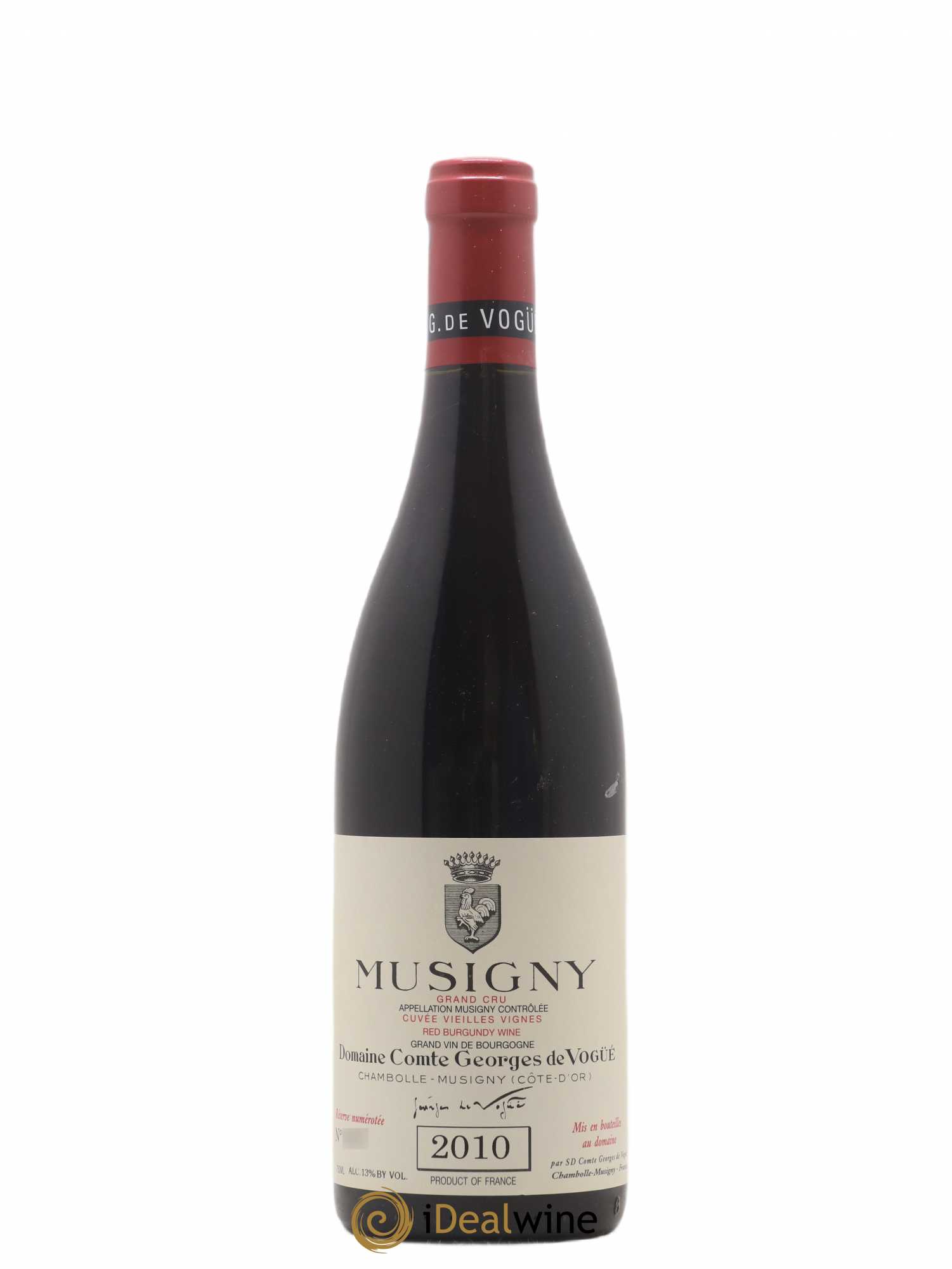 Musigny Grand Cru Cuvée Vieilles Vignes Comte Georges de Vogüé 2010 - Lot de 1 bouteille - 0