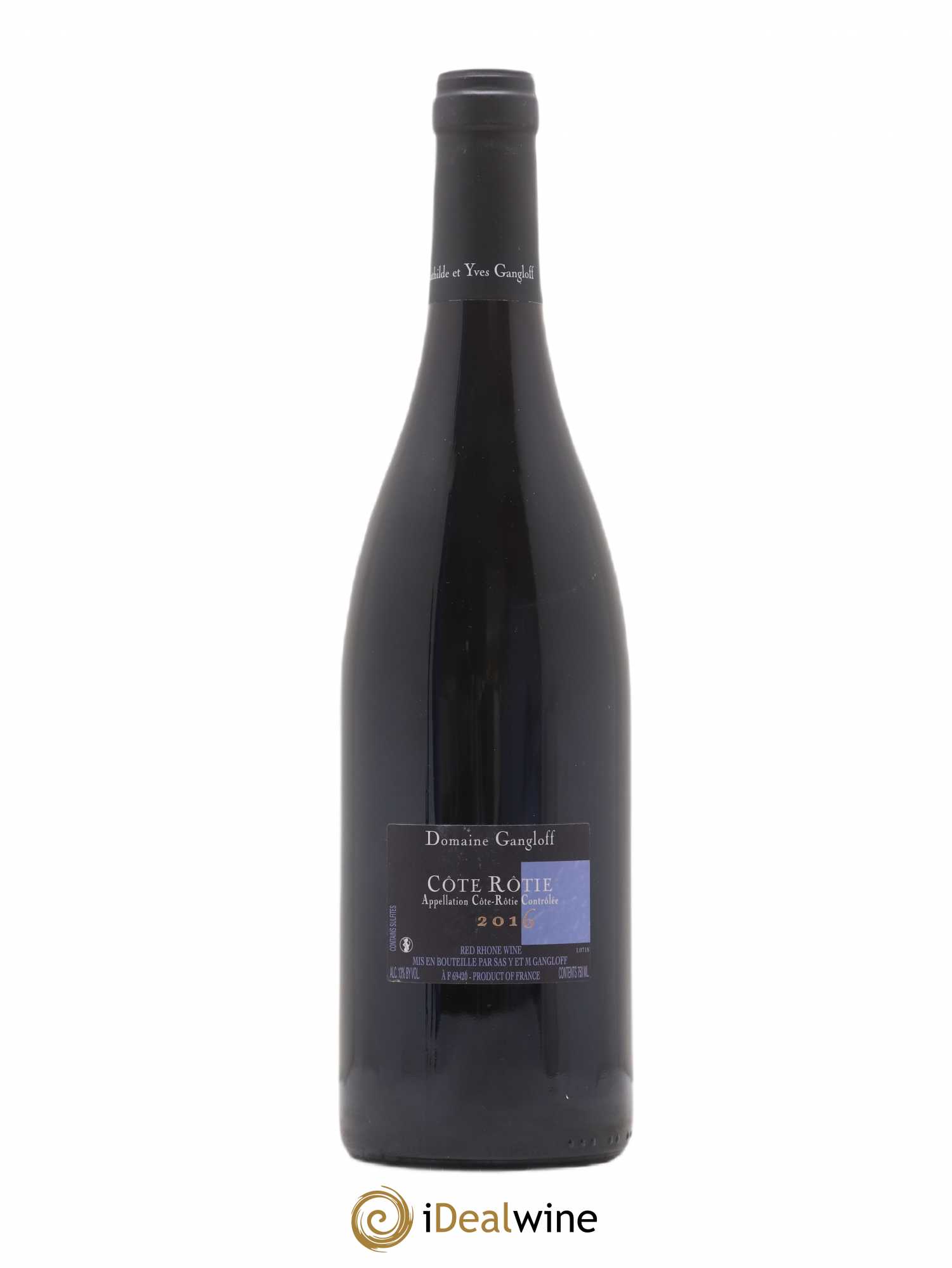 Côte-Rôtie La Barbarine Gangloff (Domaine) 2016 - Lot de 1 bouteille - 1