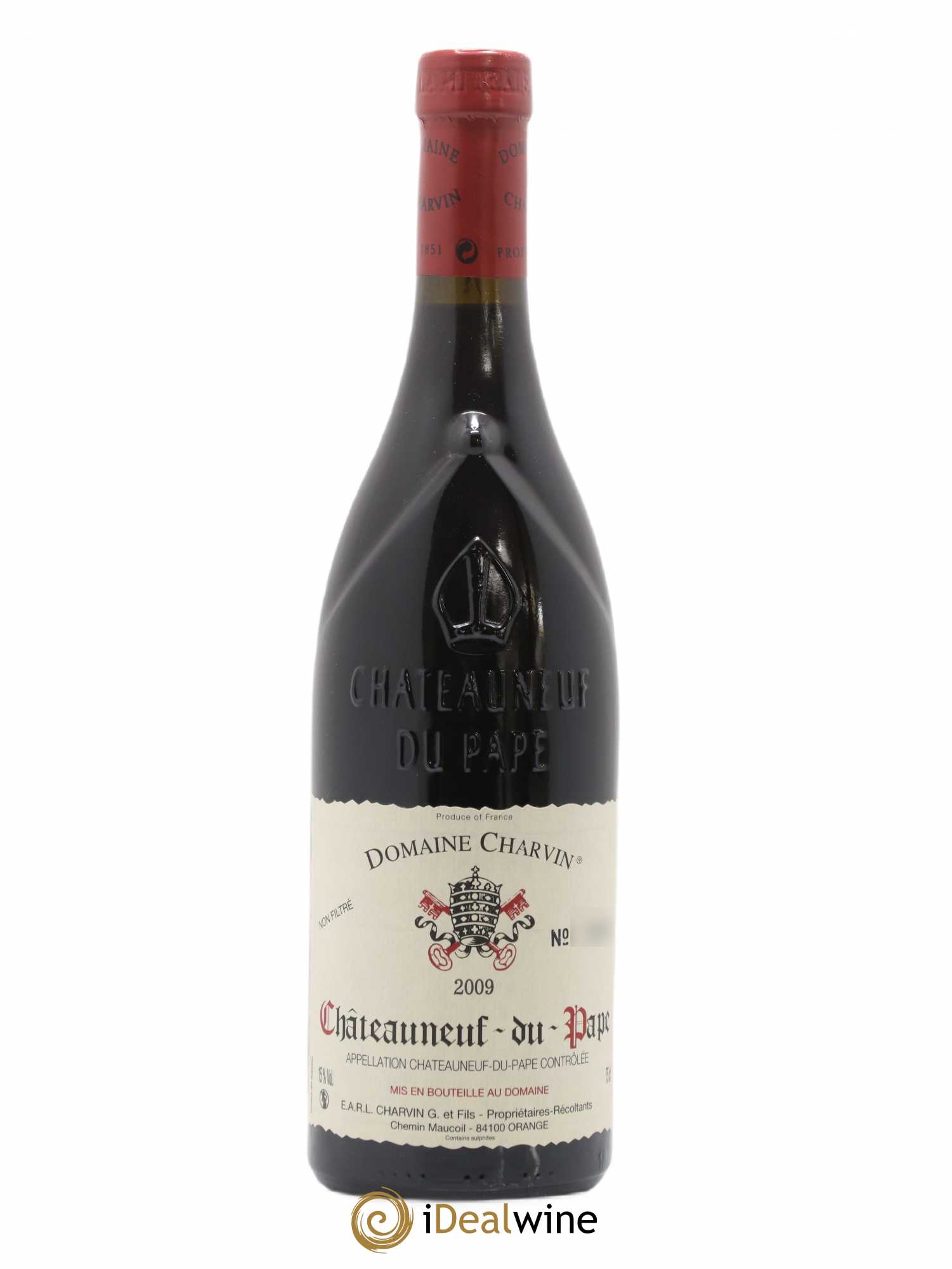 Châteauneuf-du-Pape Charvin (Domaine) 2009 - Lot de 1 bouteille - 0