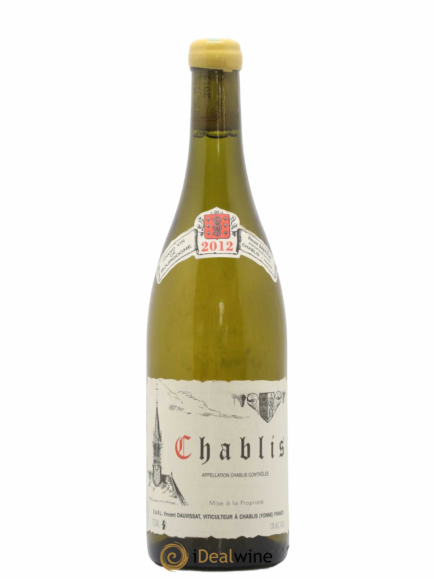 Chablis Vincent Dauvissat (Domaine) 2012 - Lot de 1 bouteille - 0