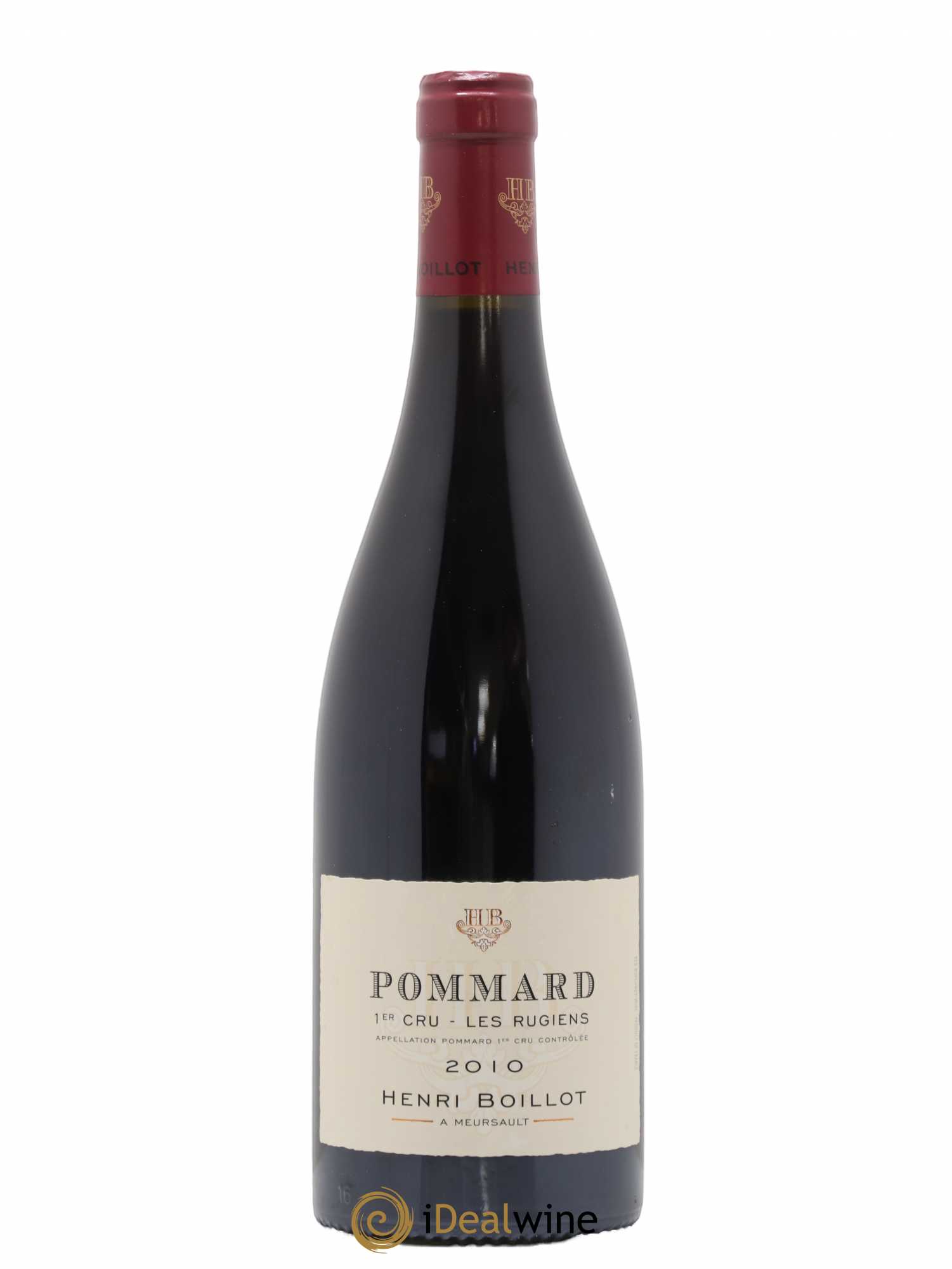 Pommard 1er Cru Les Rugiens Henri Boillot (Domaine) 2010 - Lot de 1 bouteille - 0