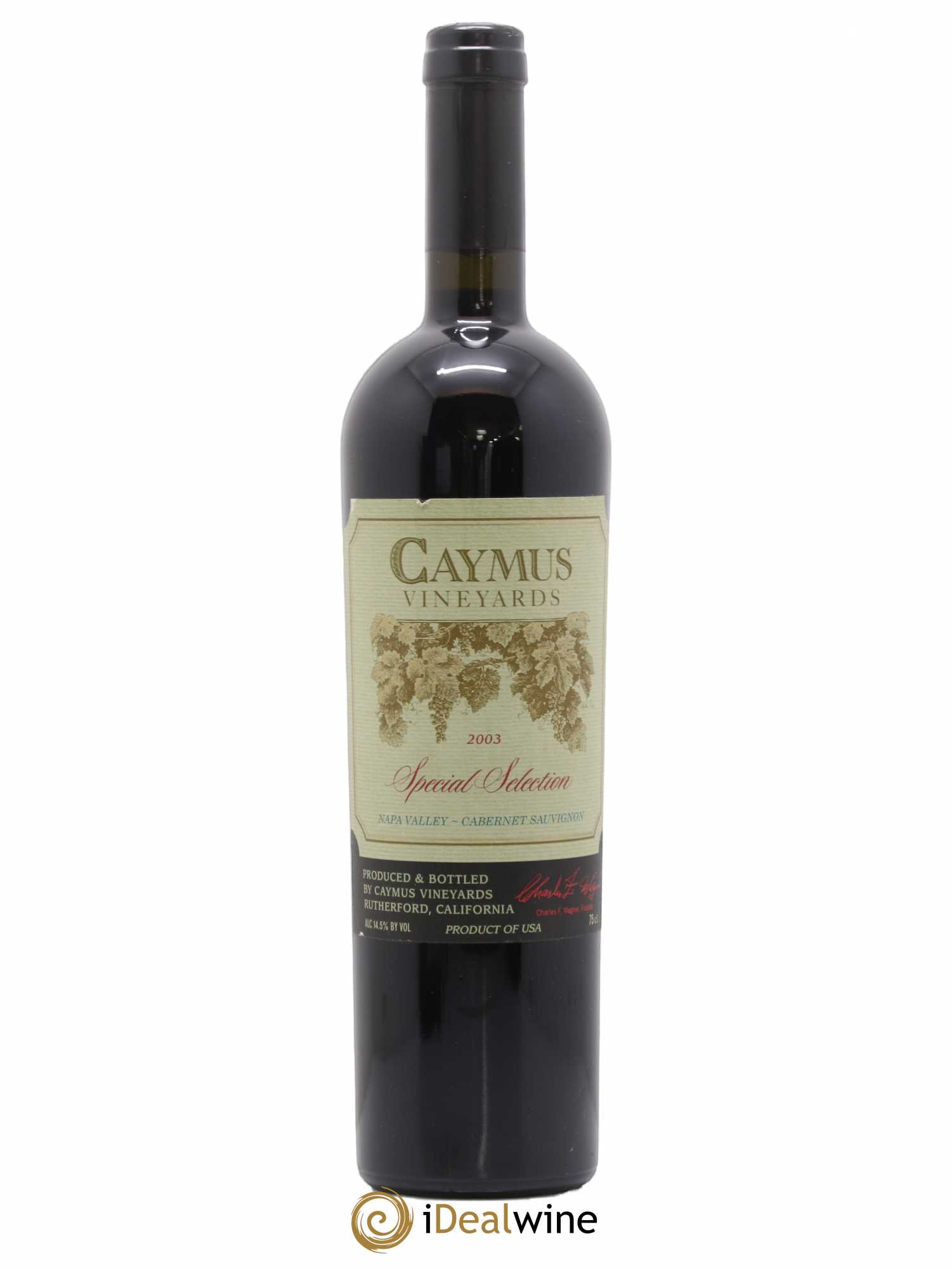Rutherford Caymus - Special Selection Caymus 2003 - Lot de 1 bouteille - 0