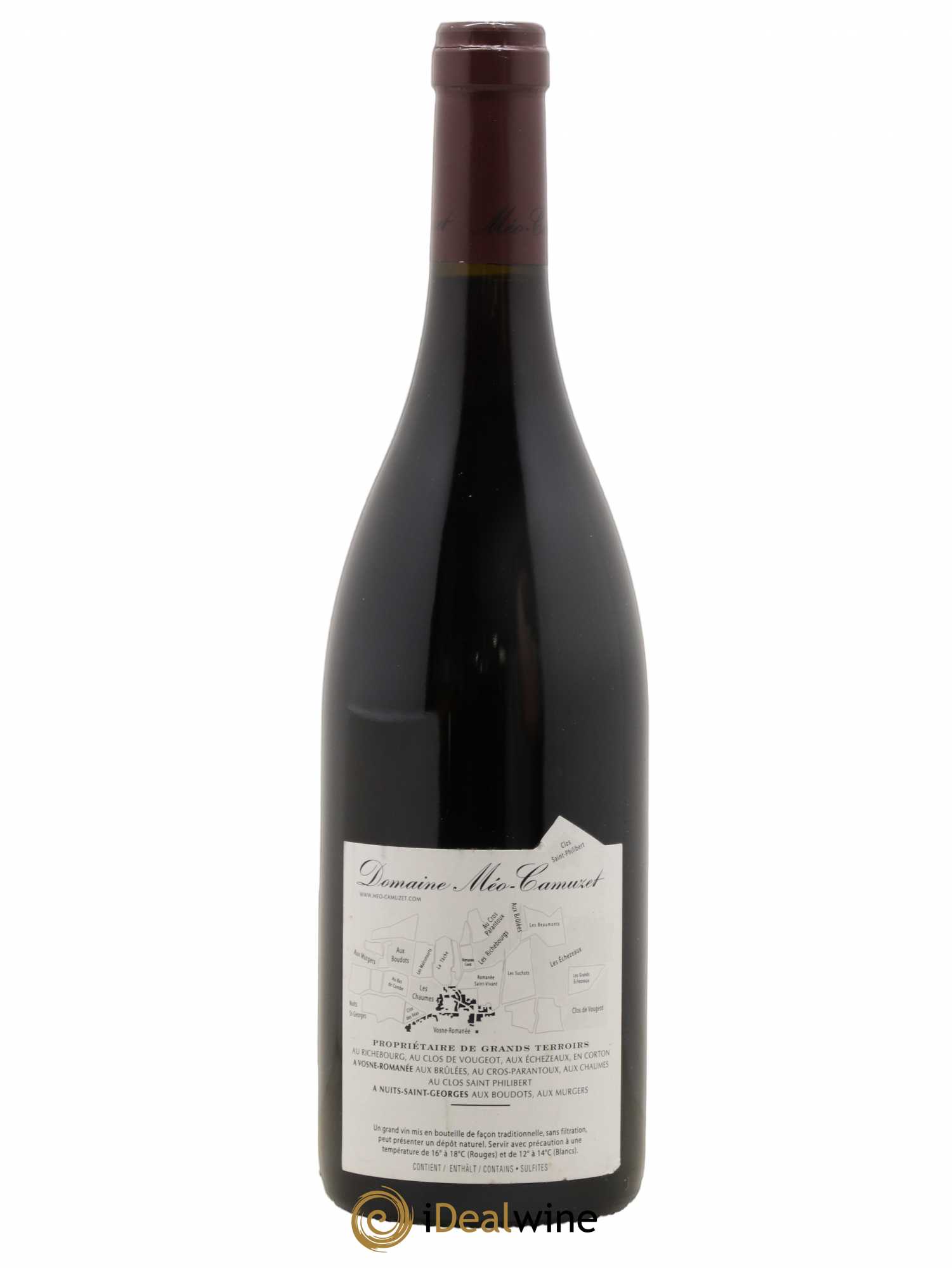 Vosne-Romanée Méo-Camuzet (Domaine) 2010 - Lot de 1 bouteille - 1