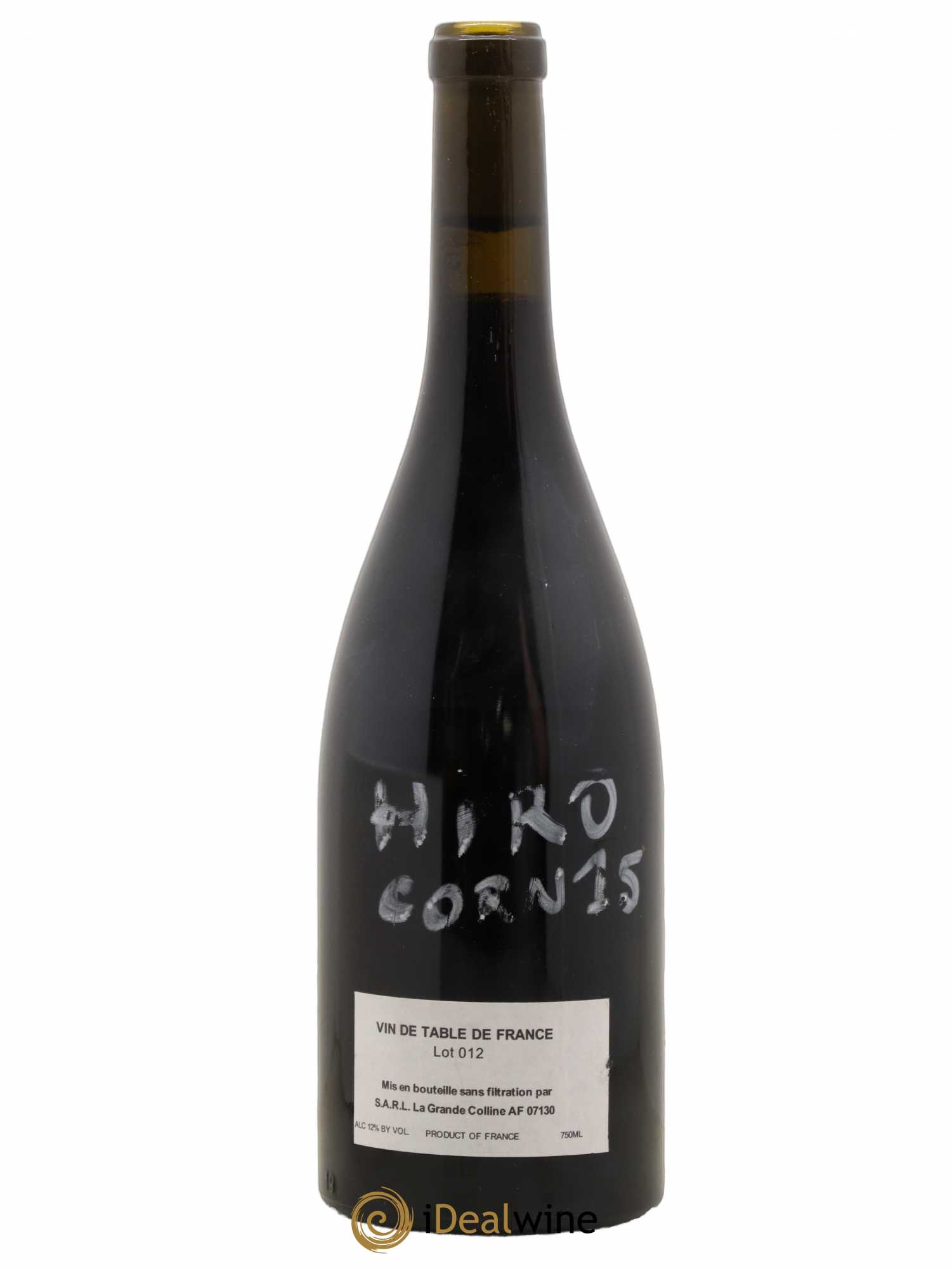 Cornas Hirotake Ooka - Domaine La Grande Colline 2015 - Lot de 1 bouteille - 1