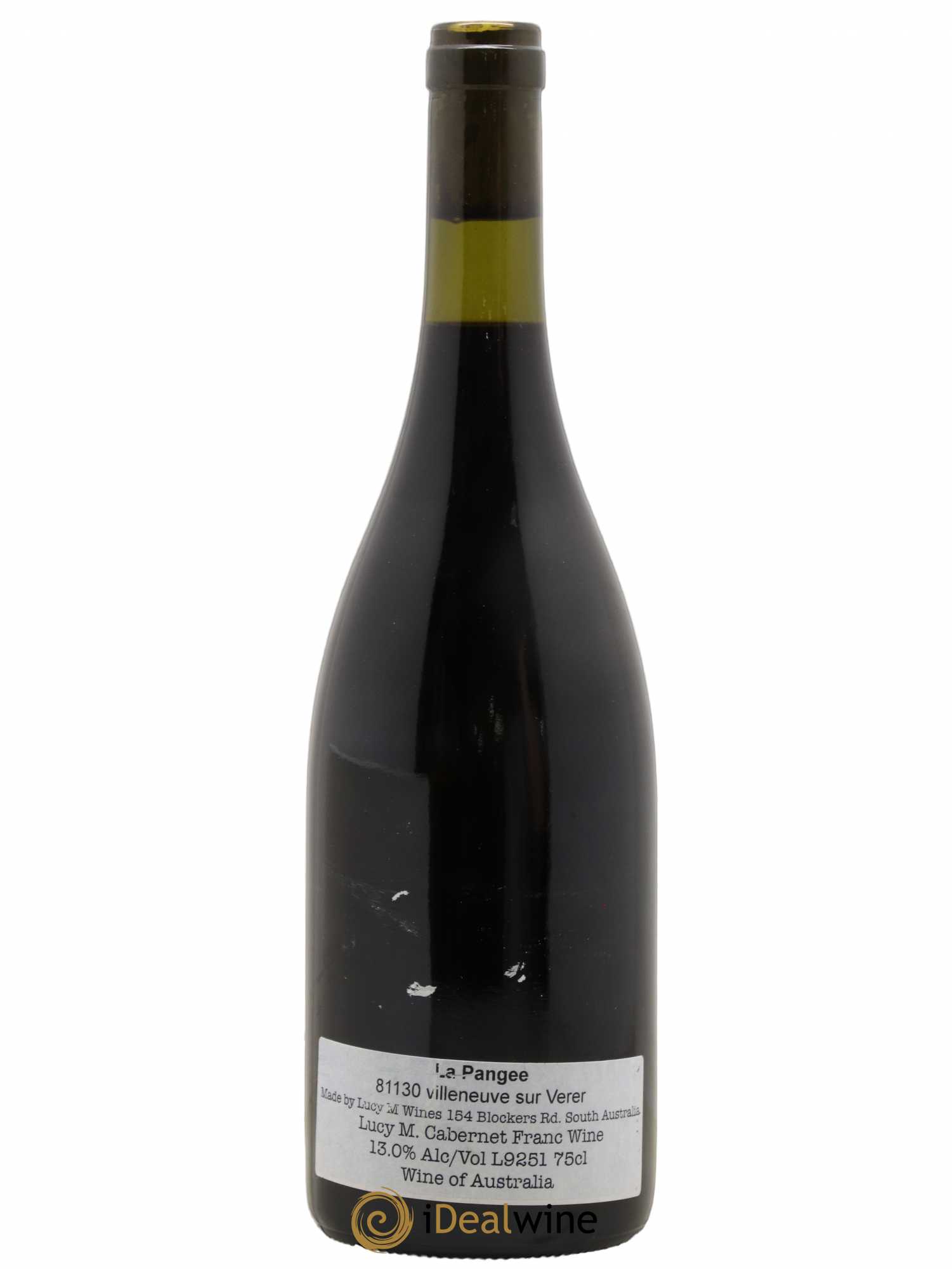 Australie Cabernet Franc Lucy Margaux 2017 - Lot de 1 bouteille - 1