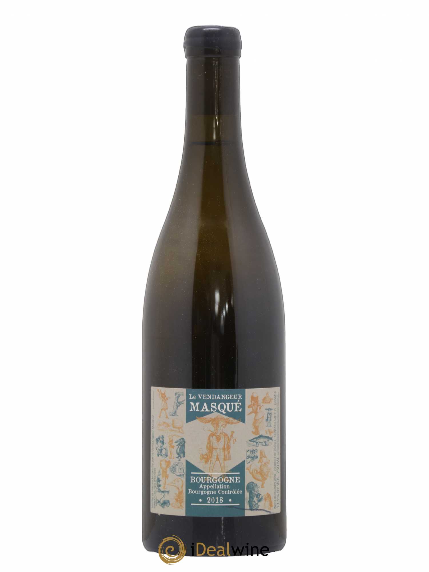 Bourgogne Le Vendangeur Masqué 2018 - Lot de 1 bouteille - 0