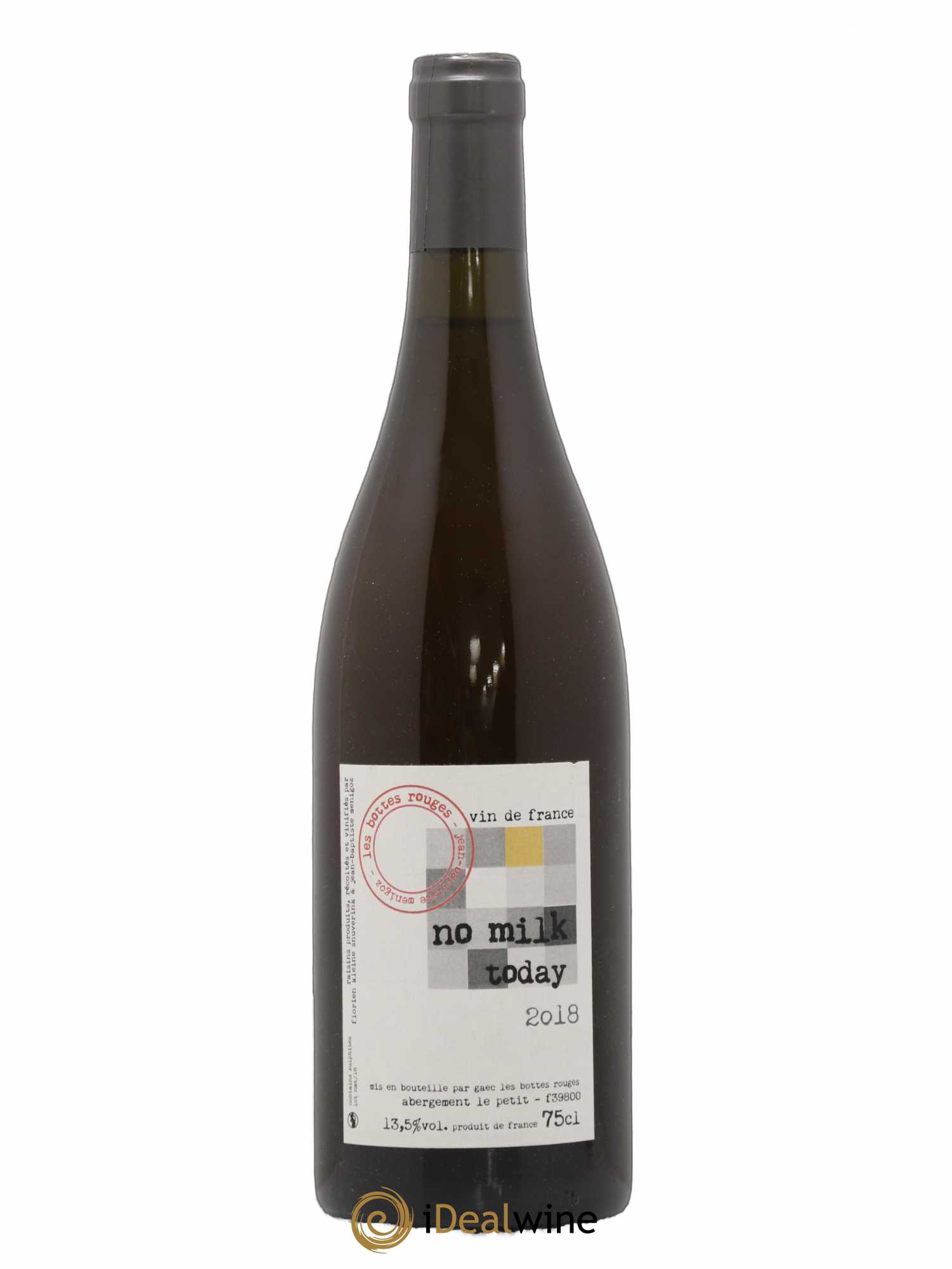 Vin de France No Milk Today Les Bottes Rouges 2018 - Posten von 1 Flasche - 0