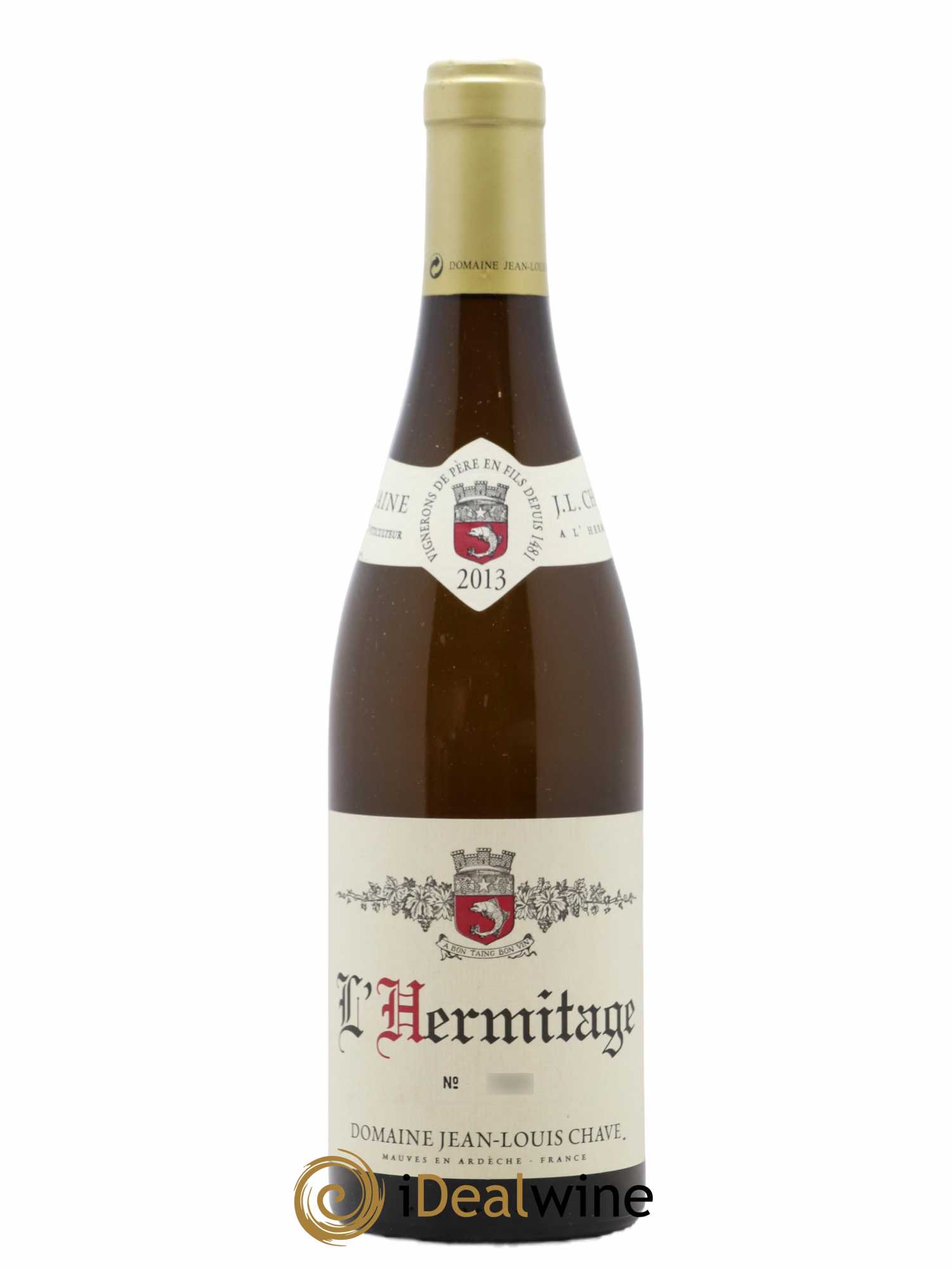Hermitage Jean-Louis Chave 2013 - Lot de 1 bouteille - 0