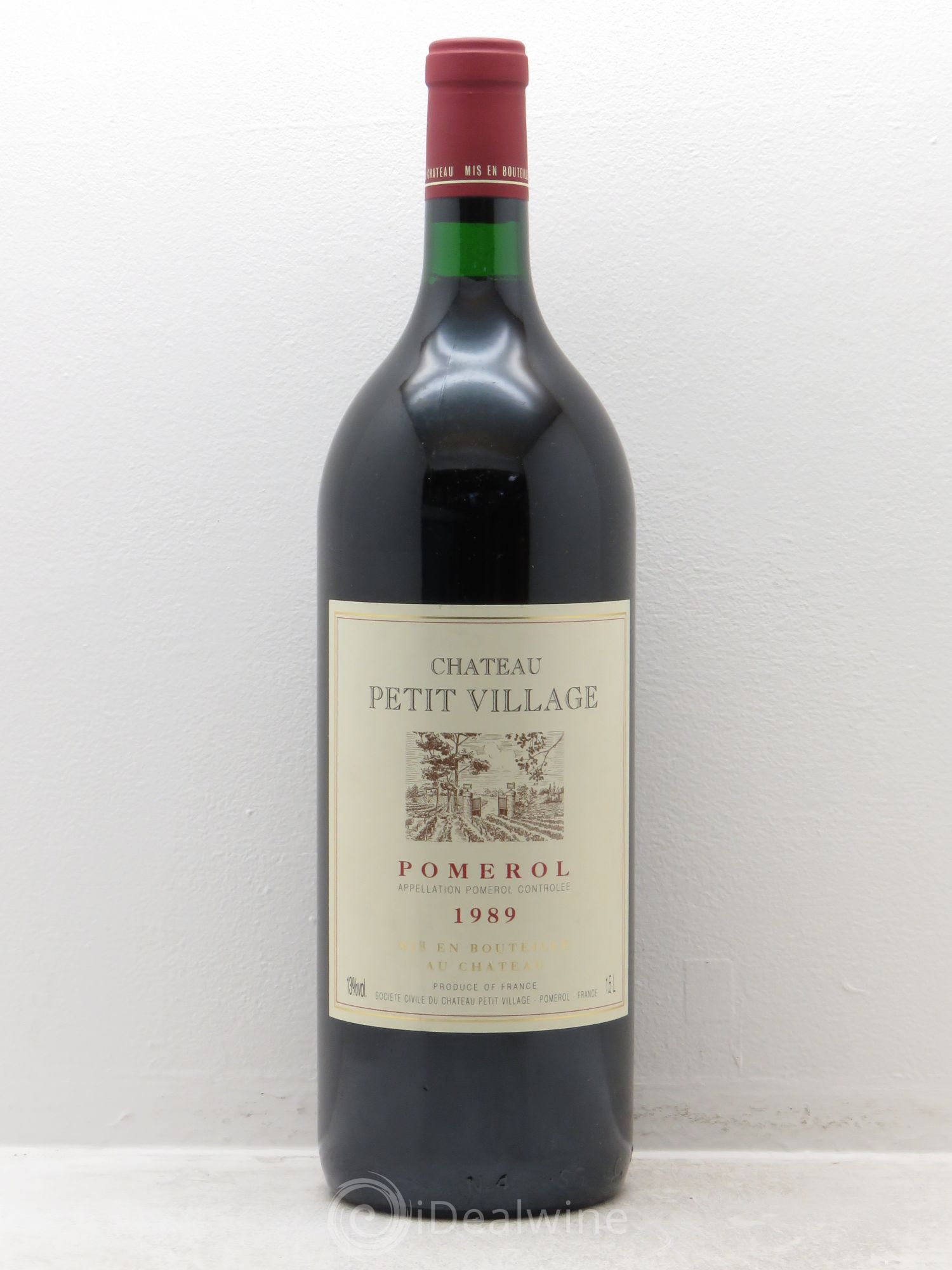 Château Petit Village 1989 - Lot de 1 magnum - 0