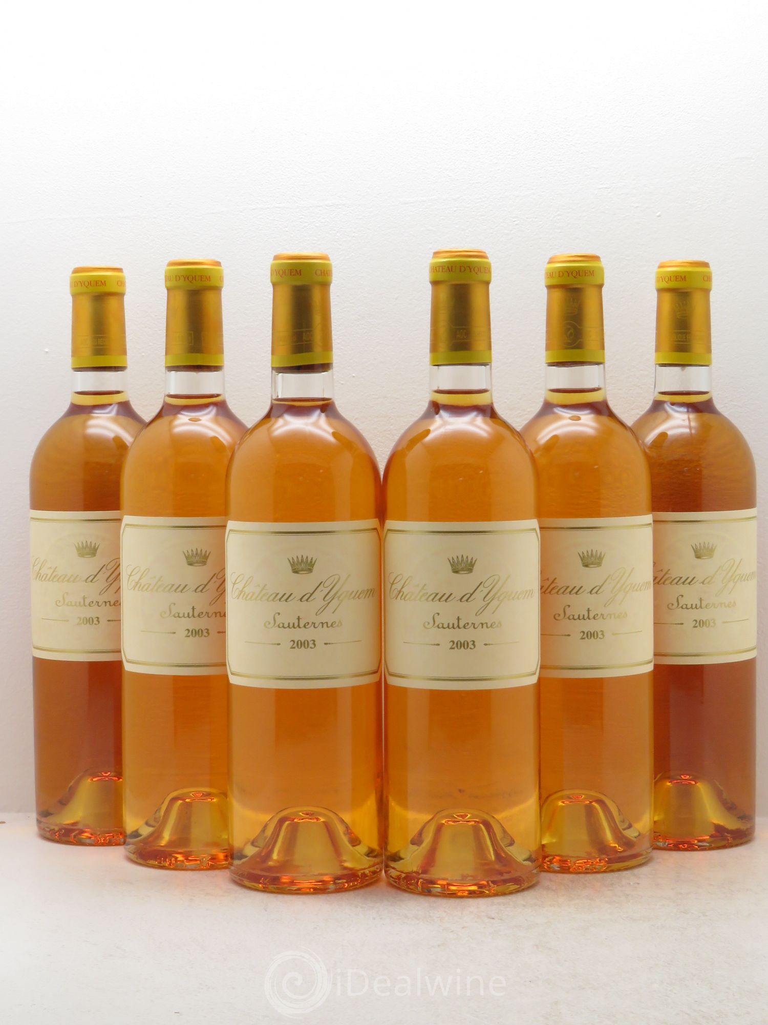 Château d' Yquem 1er Cru Classé Supérieur 2003 - Lotto di 6 bottiglie - 0