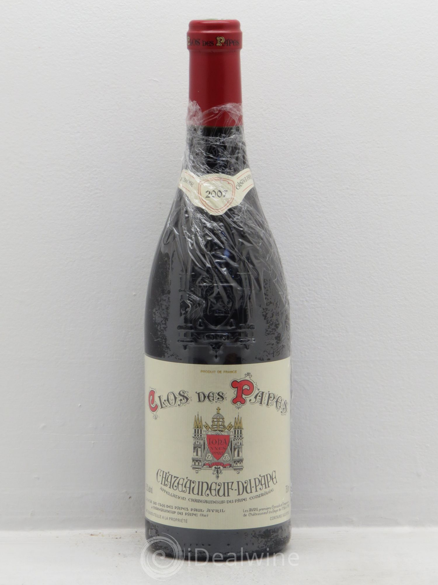 Châteauneuf-du-Pape Clos des Papes - Paul Avril 2007 - Lot de 1 bouteille - 0