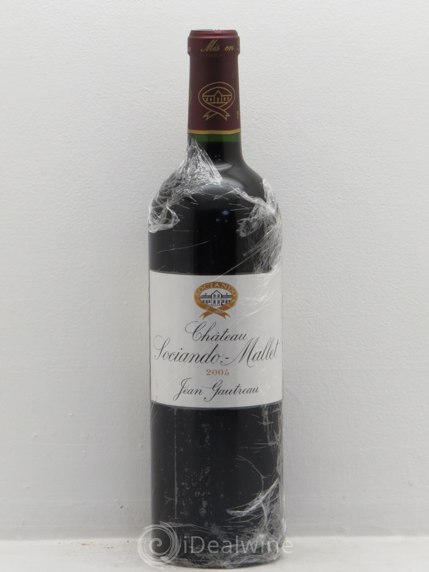 Château Sociando Mallet 2005 - Lot de 6 bouteilles - 0