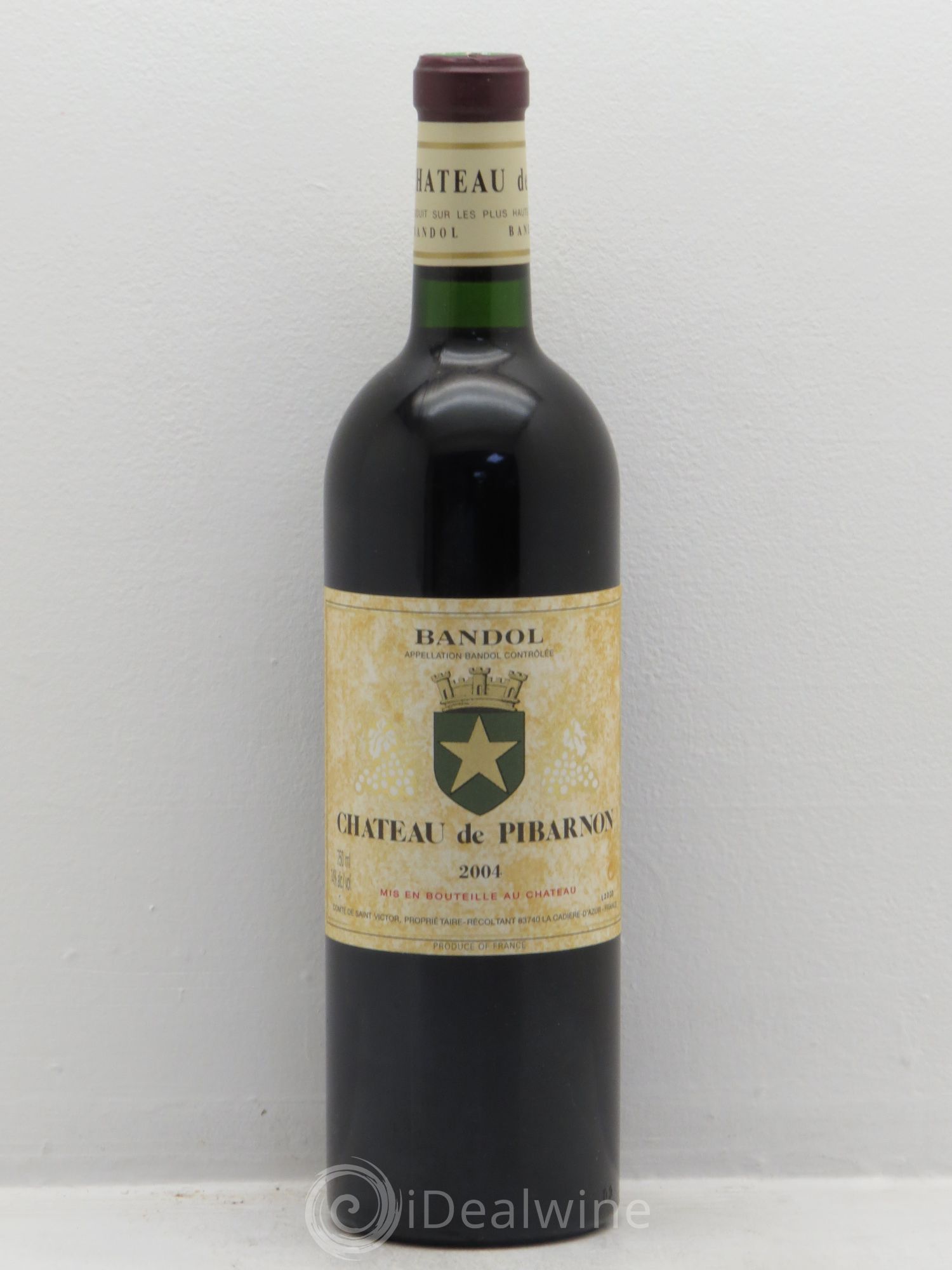 Bandol Château de Pibarnon Comte de Saint-Victor 2004 - Lot de 12 bouteilles - 0
