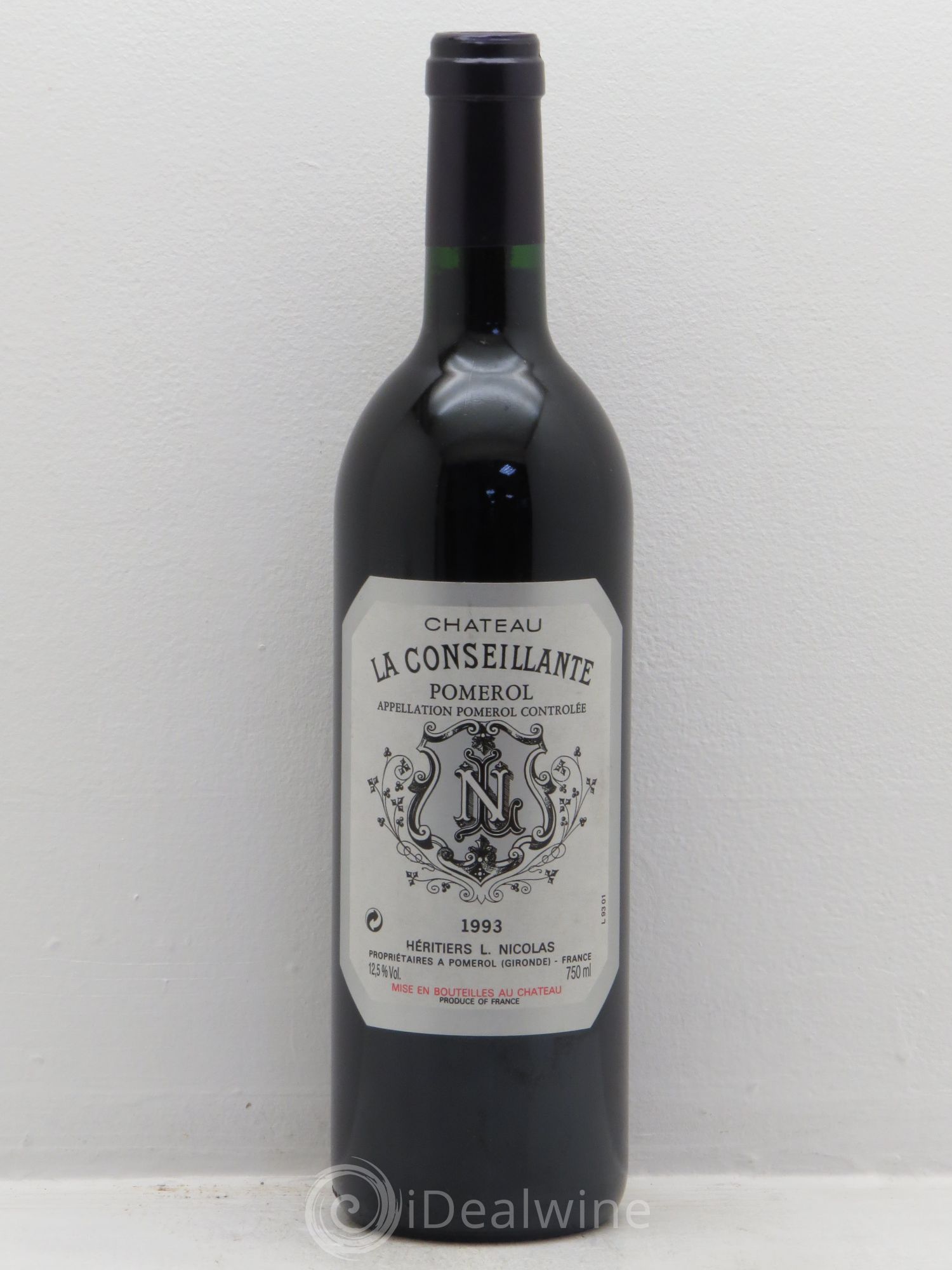 Château la Conseillante 1993 - Lot de 1 bouteille - 0