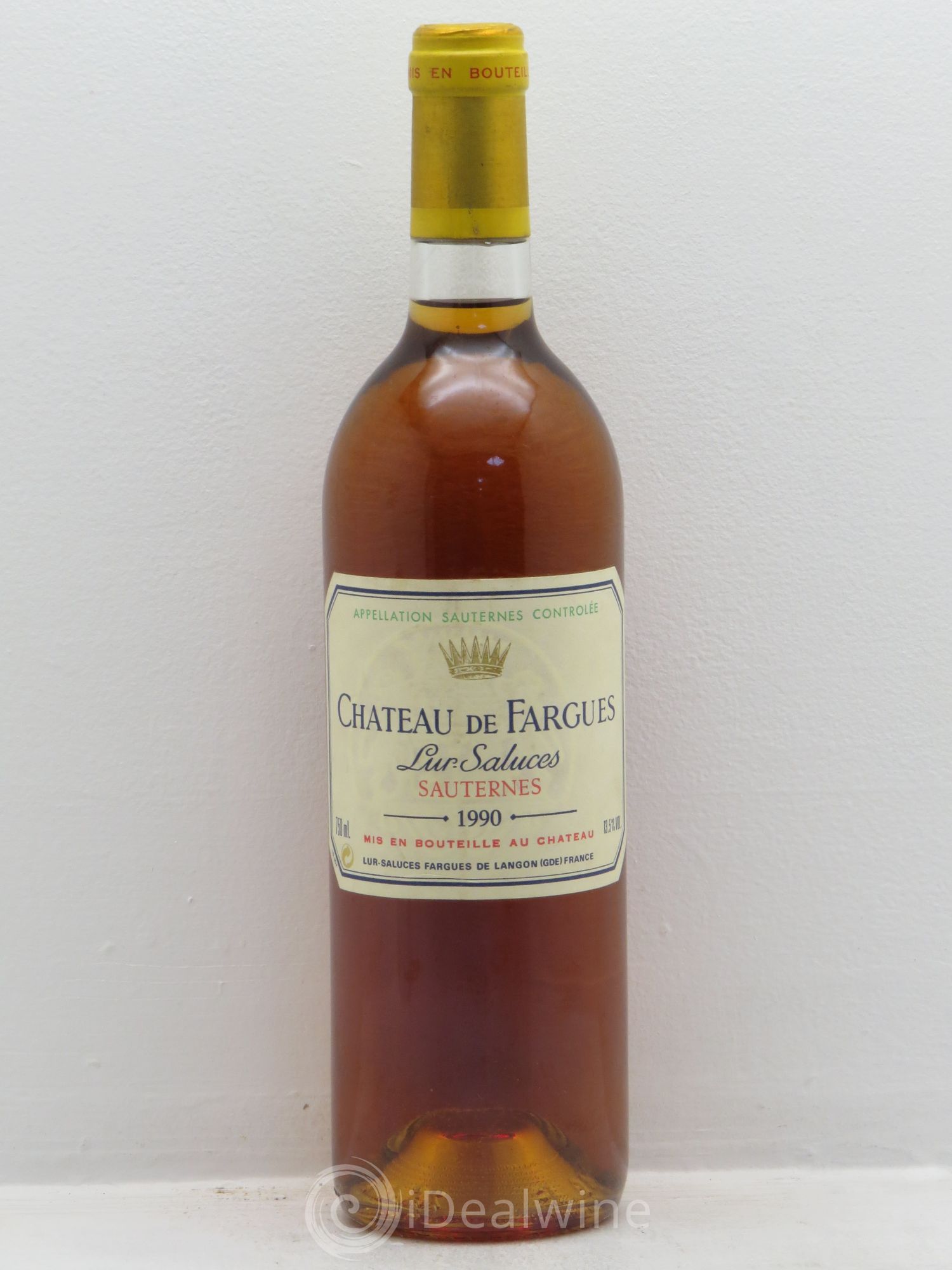 Château de Fargues 1990 - Lotto di 1 bottiglia - 0
