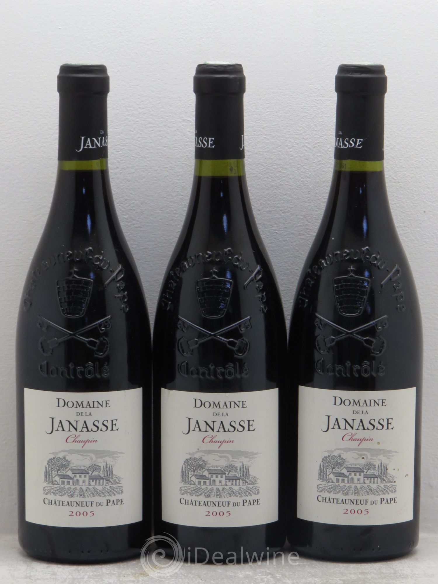 Châteauneuf-du-Pape Cuvée Chaupin La Janasse (Domaine de) 2005 - Lot de 3 bouteilles - 0