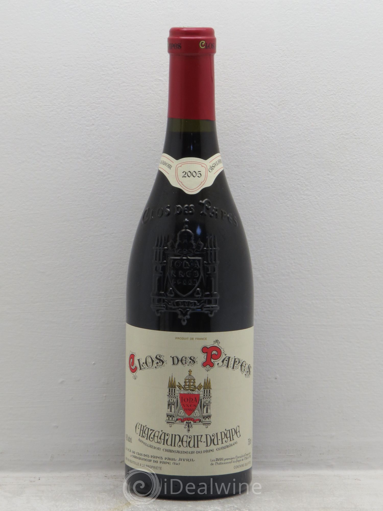 Châteauneuf-du-Pape Clos des Papes - Paul Avril 2005 - Lot de 1 bouteille - 0
