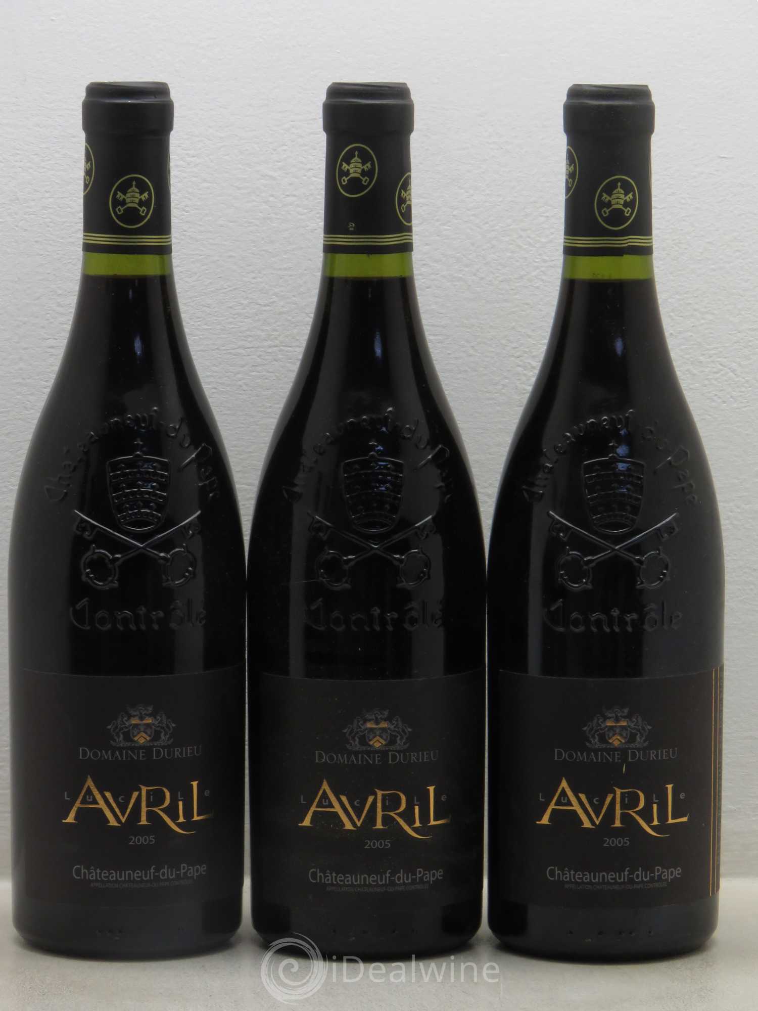 Châteauneuf-du-Pape Lucille Avril Durieu 2005 - Lot de 6 bouteilles - 2